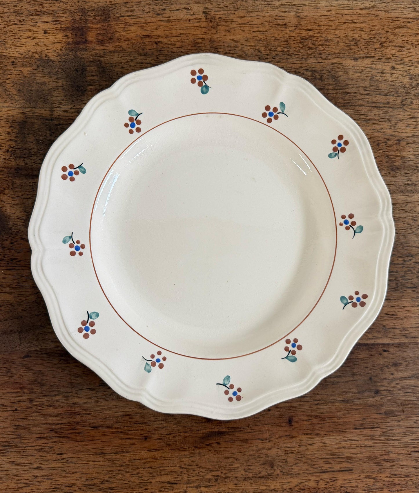 Sarreguemines"ARROMANCHES"Plate