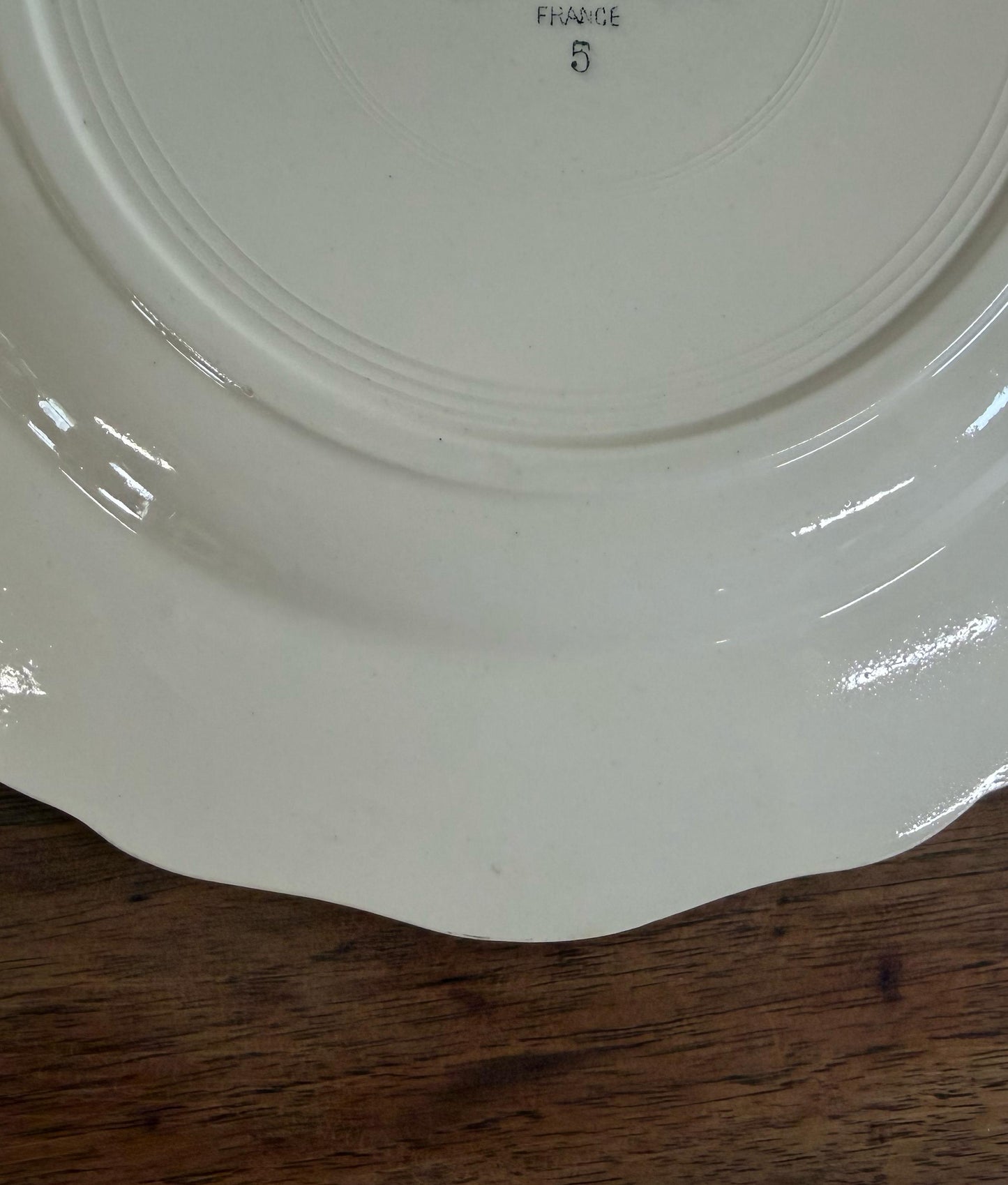 Sarreguemines"ARROMANCHES"Plate