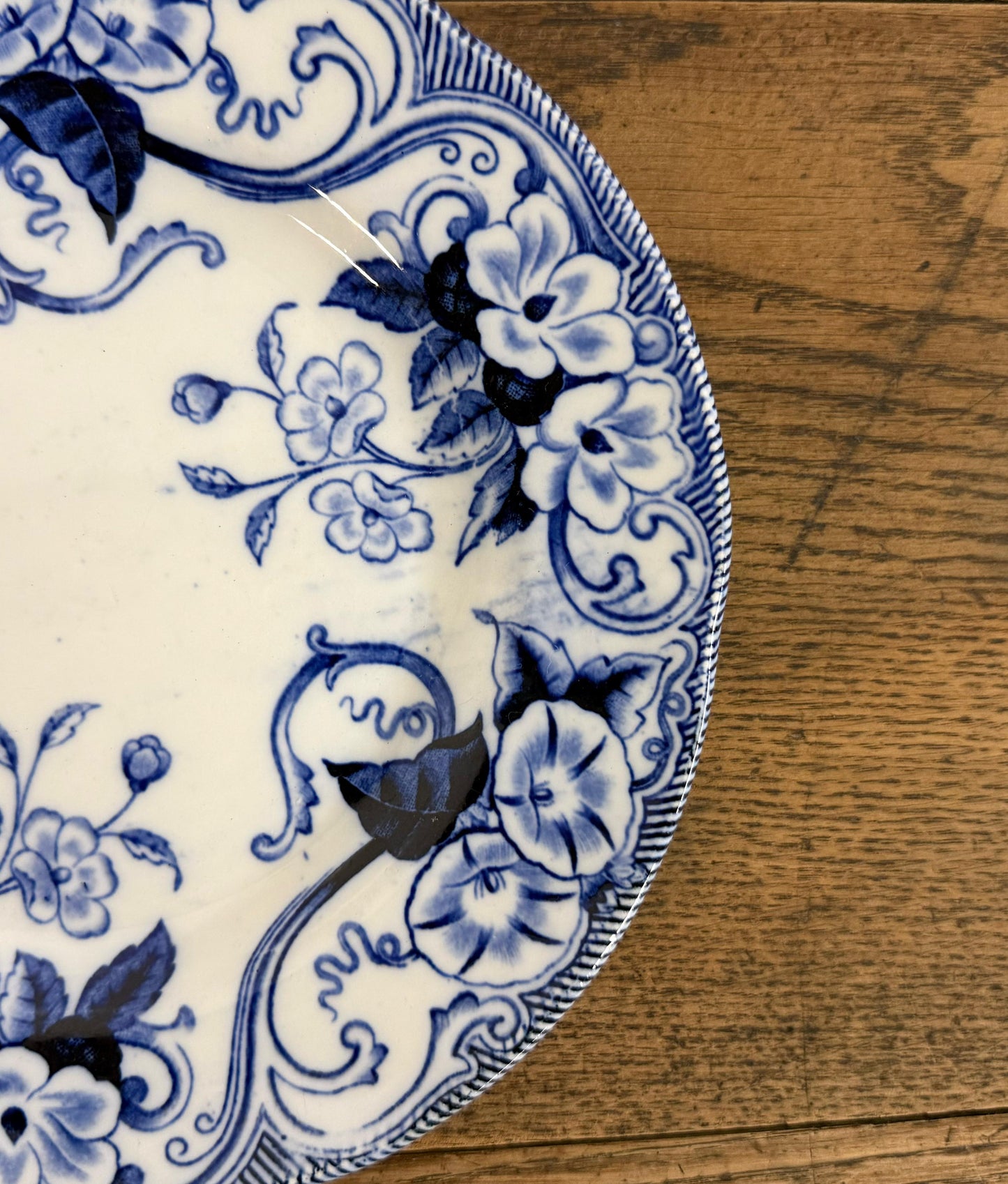 FLORA"Creil et Montereau"Desert Plate