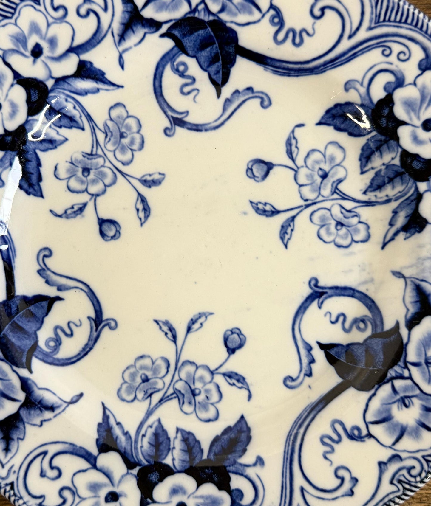 FLORA"Creil et Montereau"Desert Plate