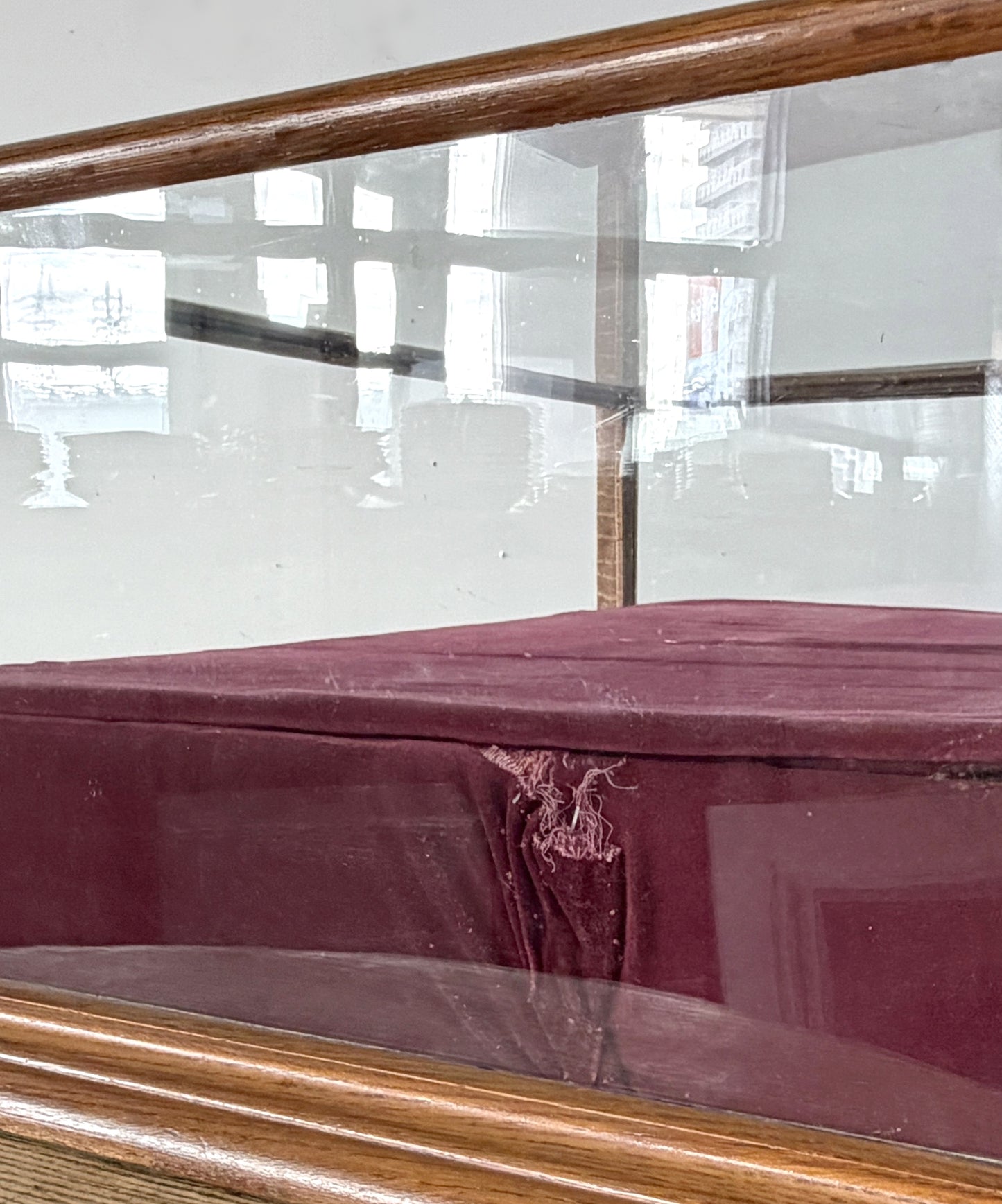 Antique Glass Display Case