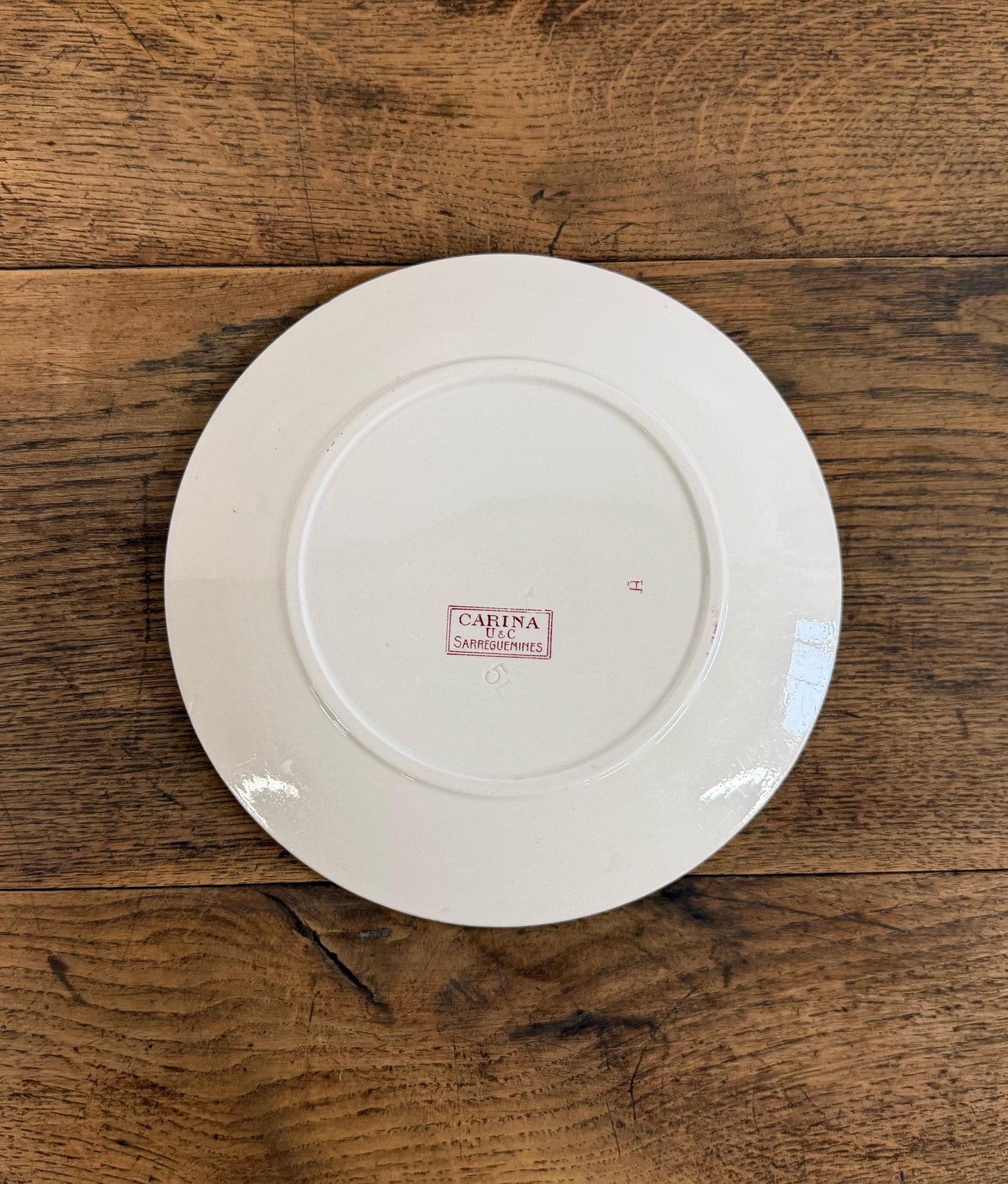 Sarreguemines"CARINA U&C"Desert Plate