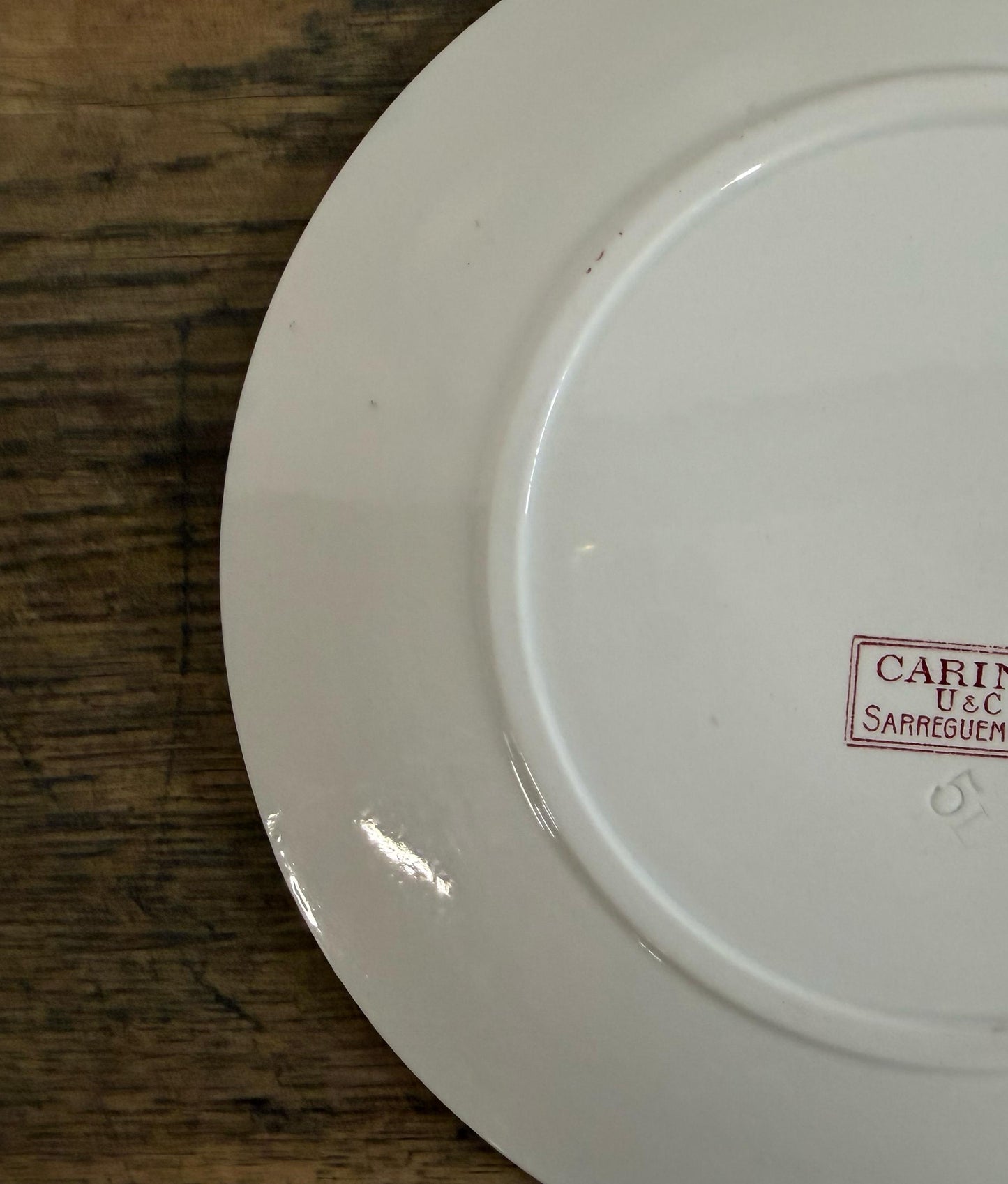 Sarreguemines"CARINA U&C"Desert Plate