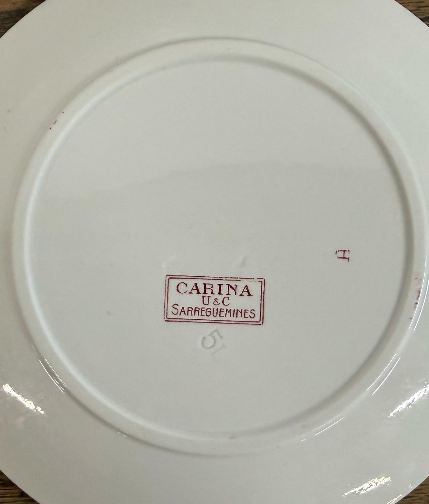 Sarreguemines"CARINA U&C"Desert Plate