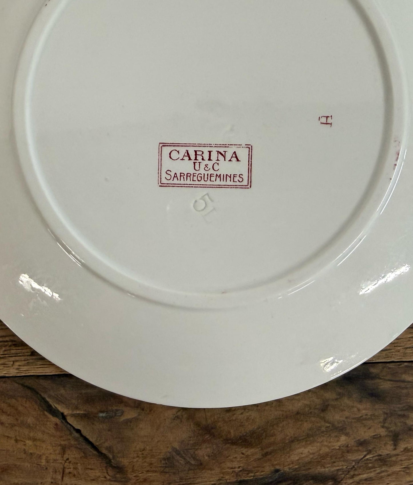 Sarreguemines"CARINA U&C"Desert Plate