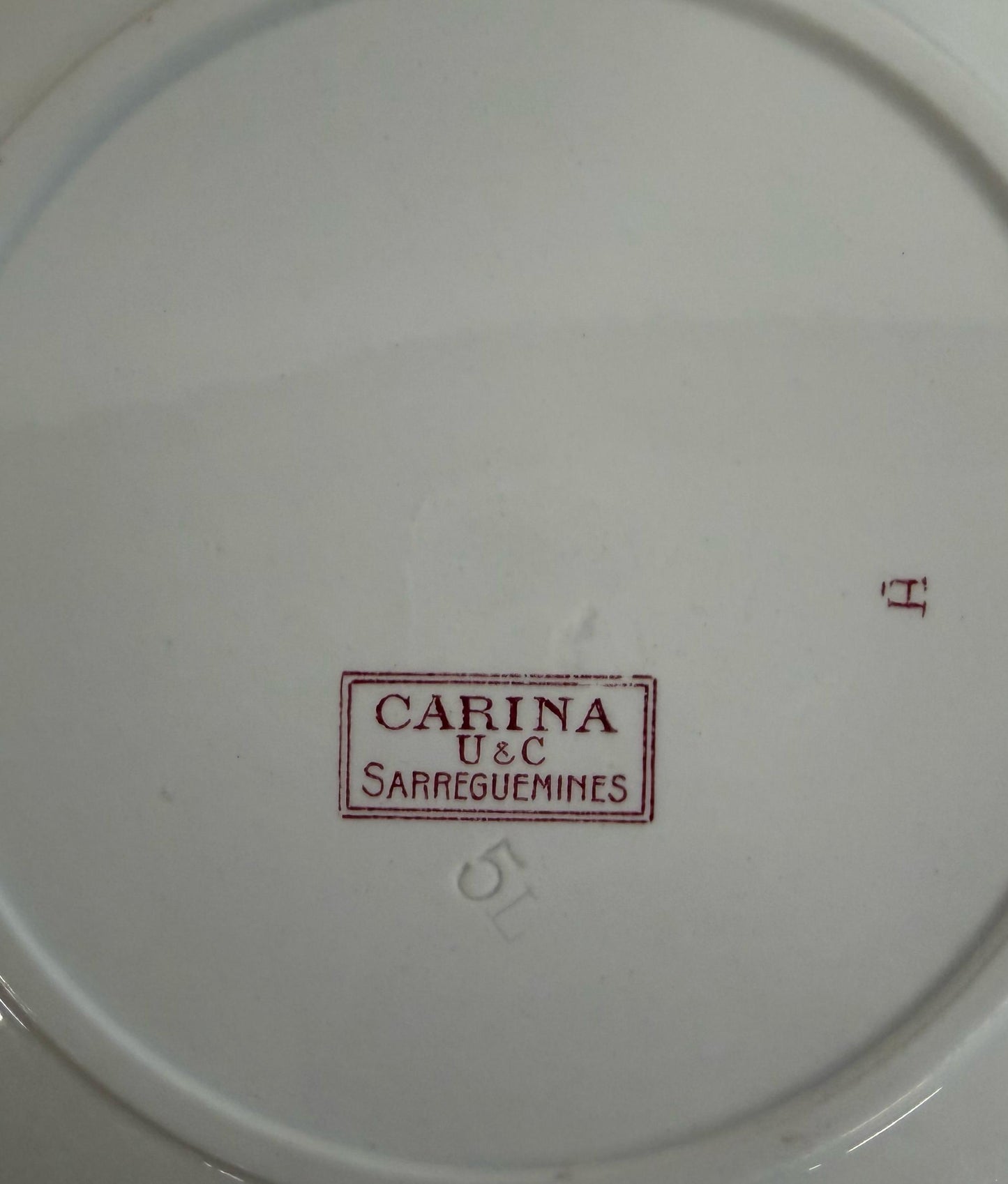 Sarreguemines"CARINA U&C"Desert Plate
