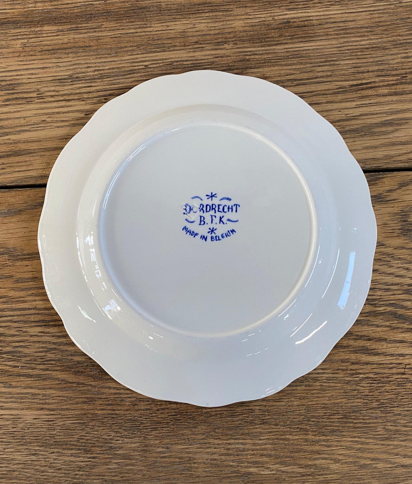 "BFK Boch" DORDRECHT Desert Plate