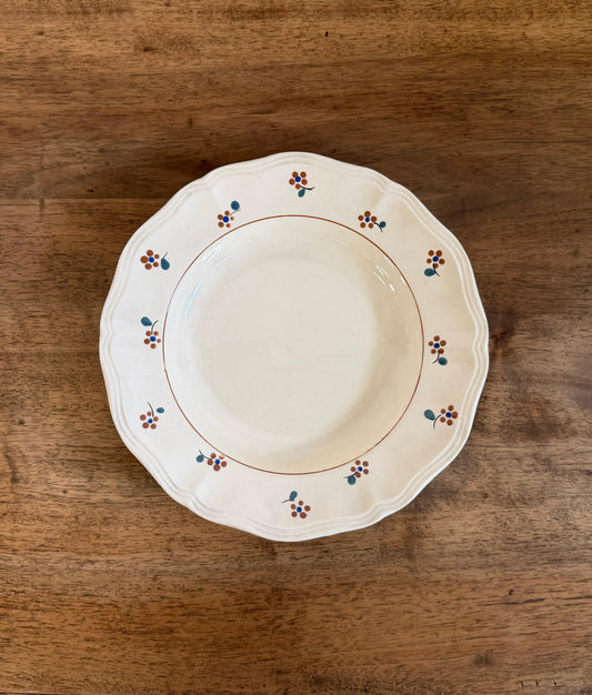 Sarreguemines"ARROMANCHES"Soup Plate
