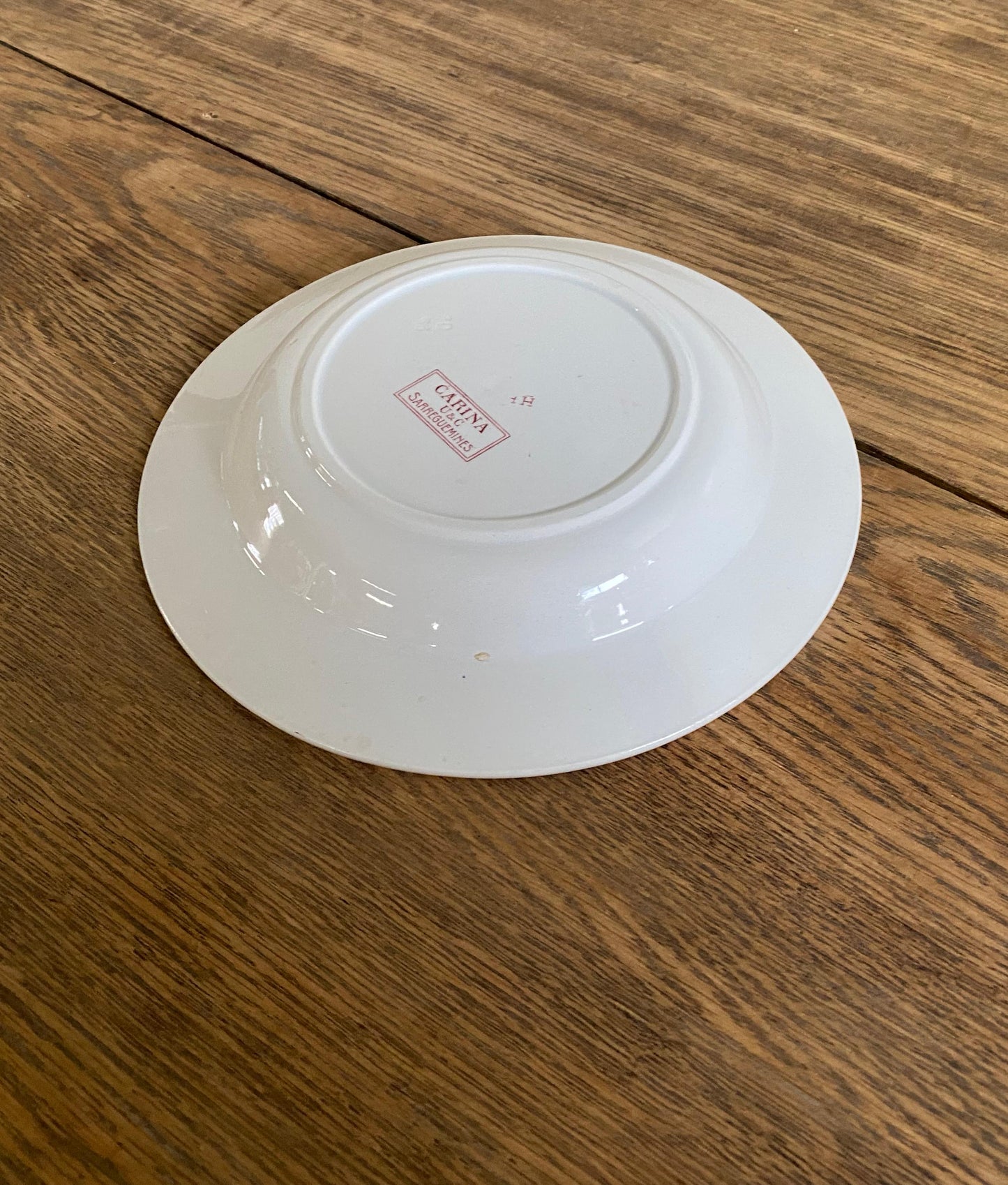 Sarreguemines"CARINA U&C"Soup Plate