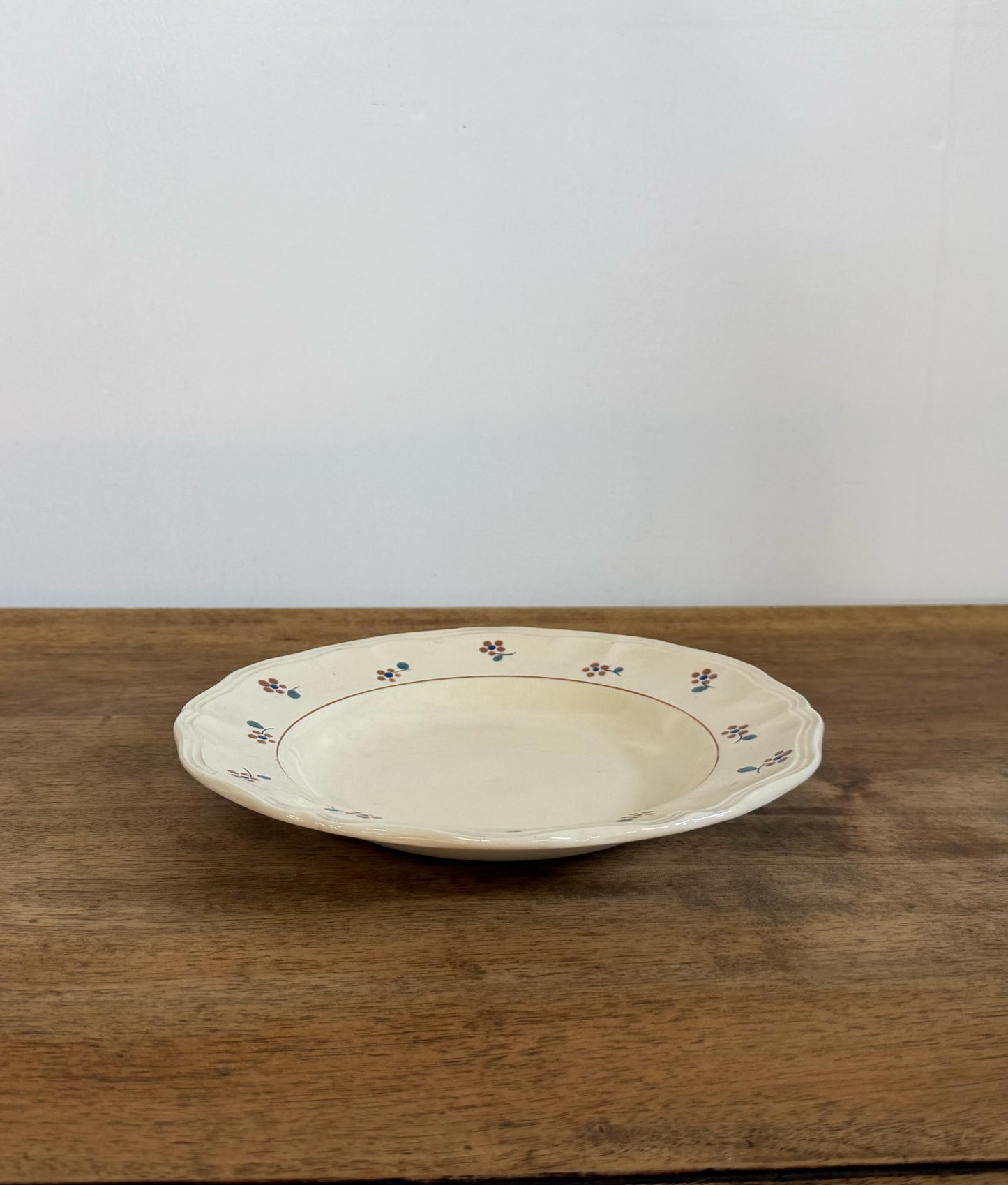 Sarreguemines"ARROMANCHES"Soup Plate