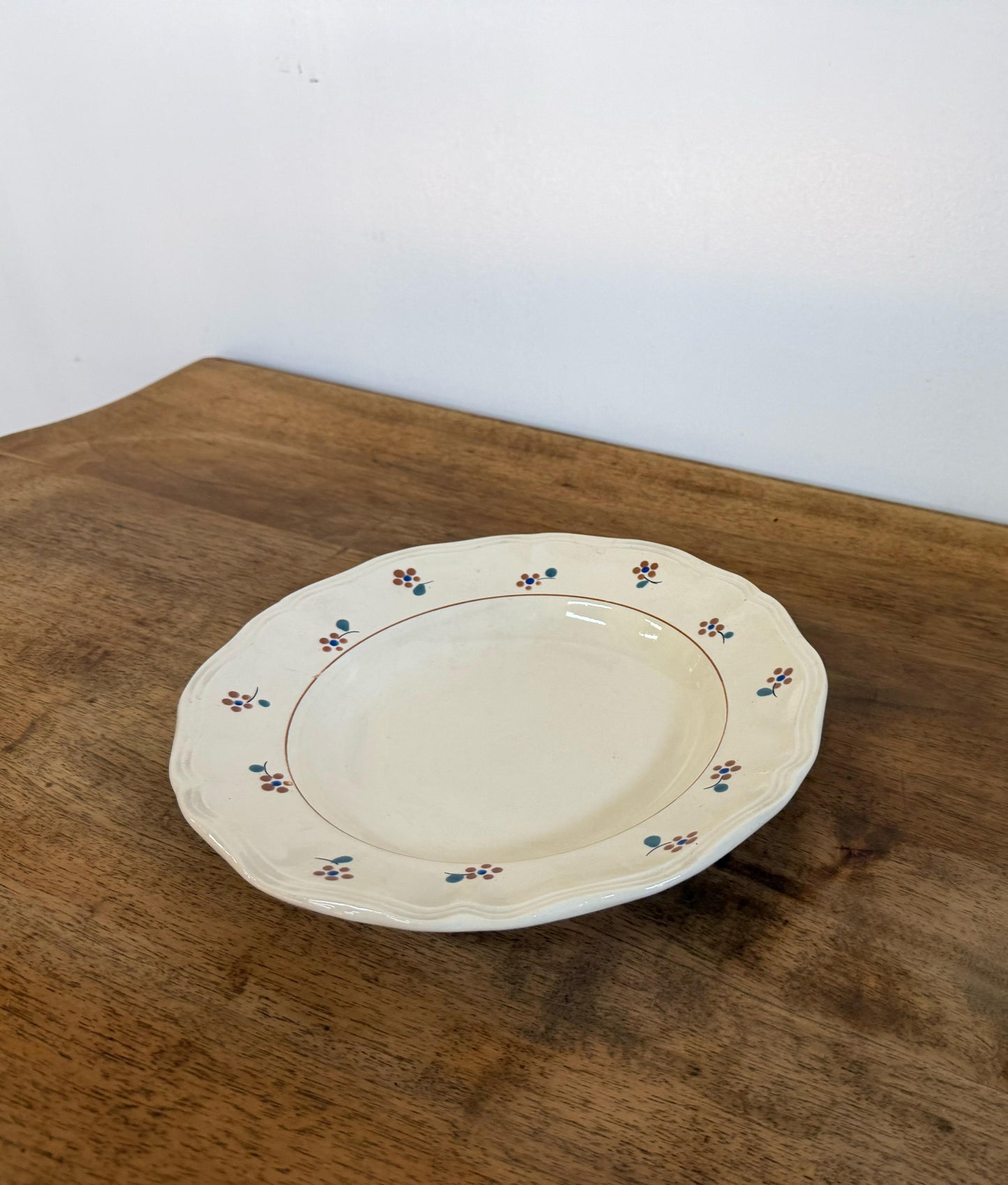 Sarreguemines"ARROMANCHES"Soup Plate
