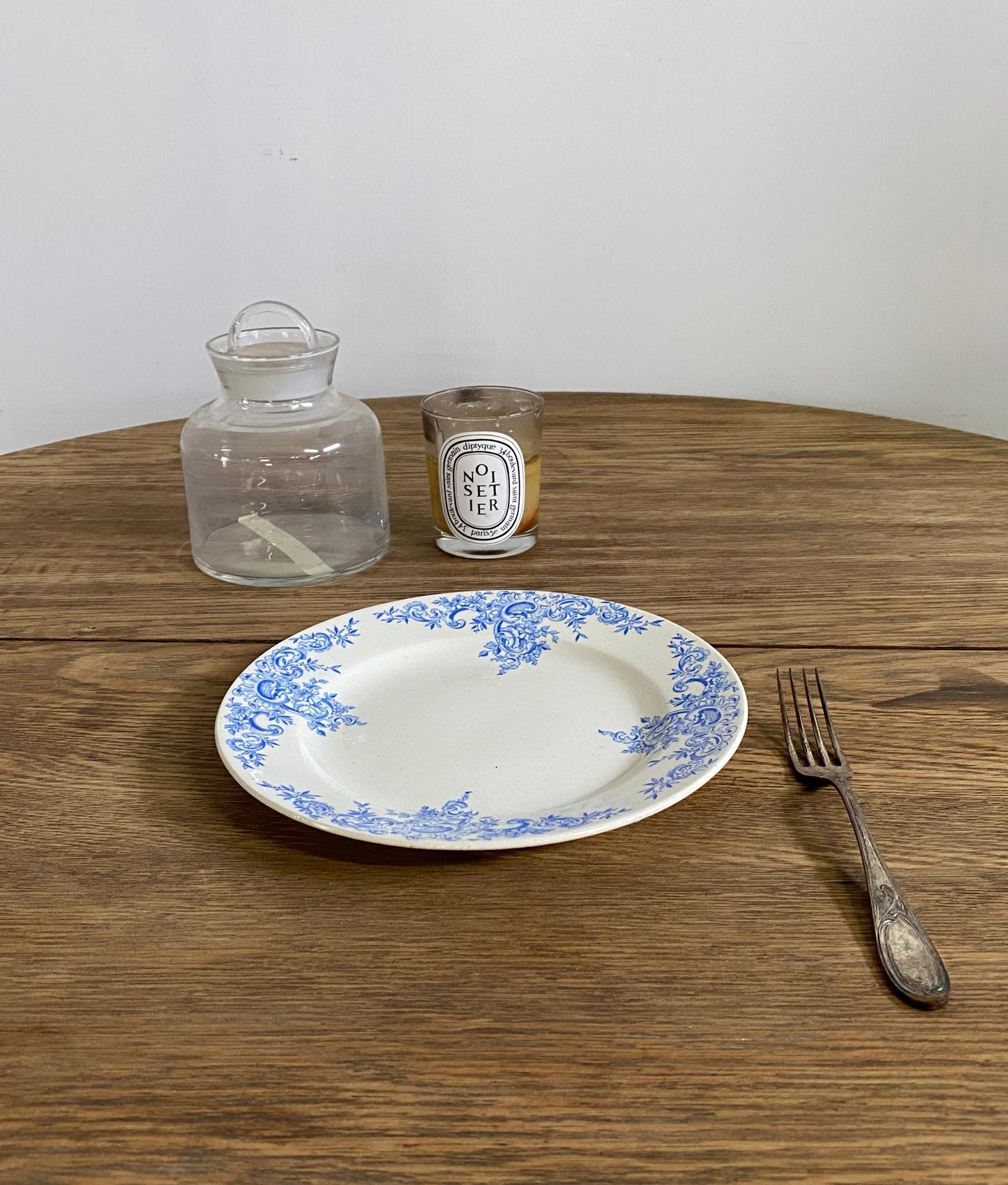 HB&C TERRE DE FER"choisy le roi"Dinner Plate