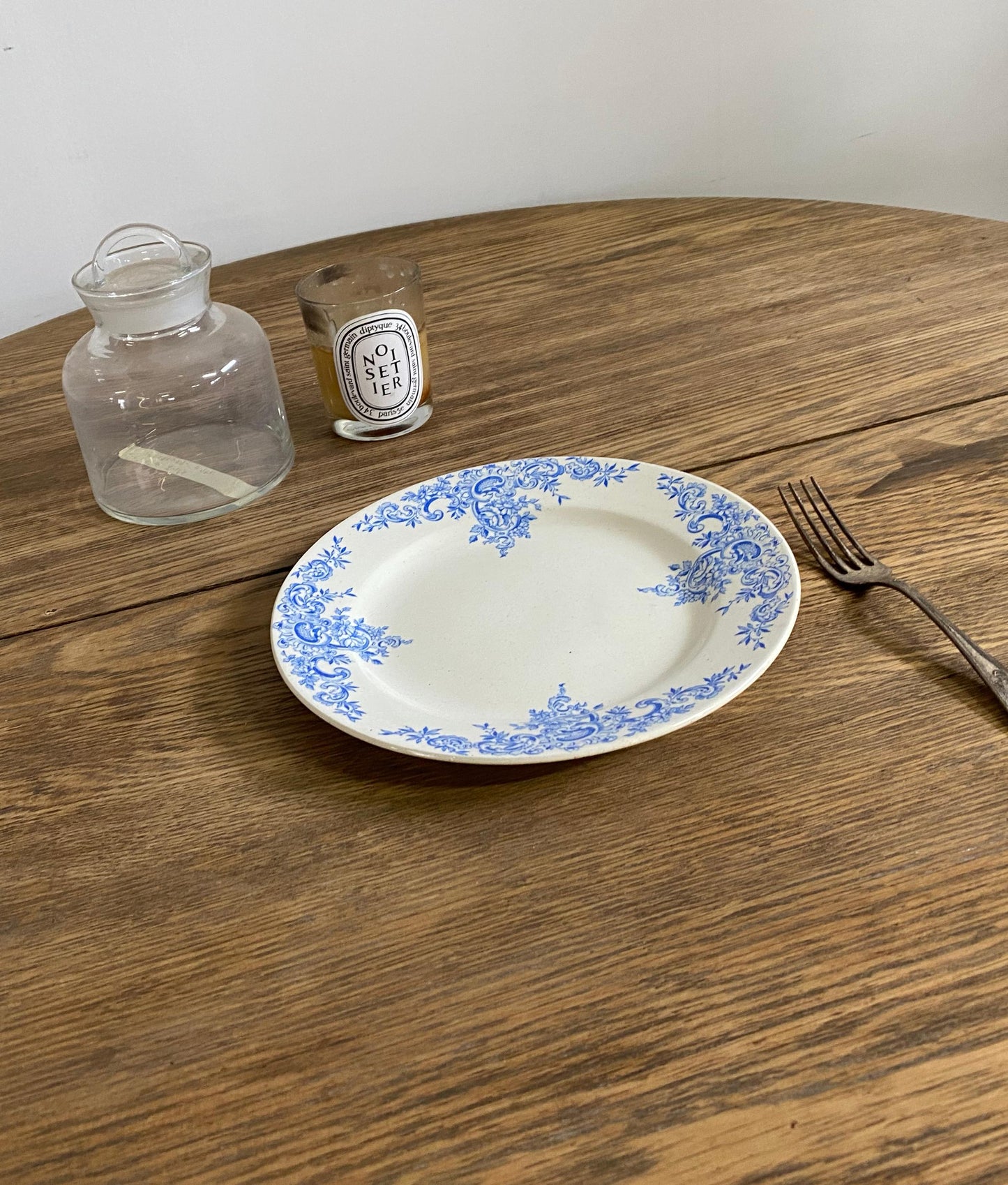 HB&C TERRE DE FER"choisy le roi"Dinner Plate