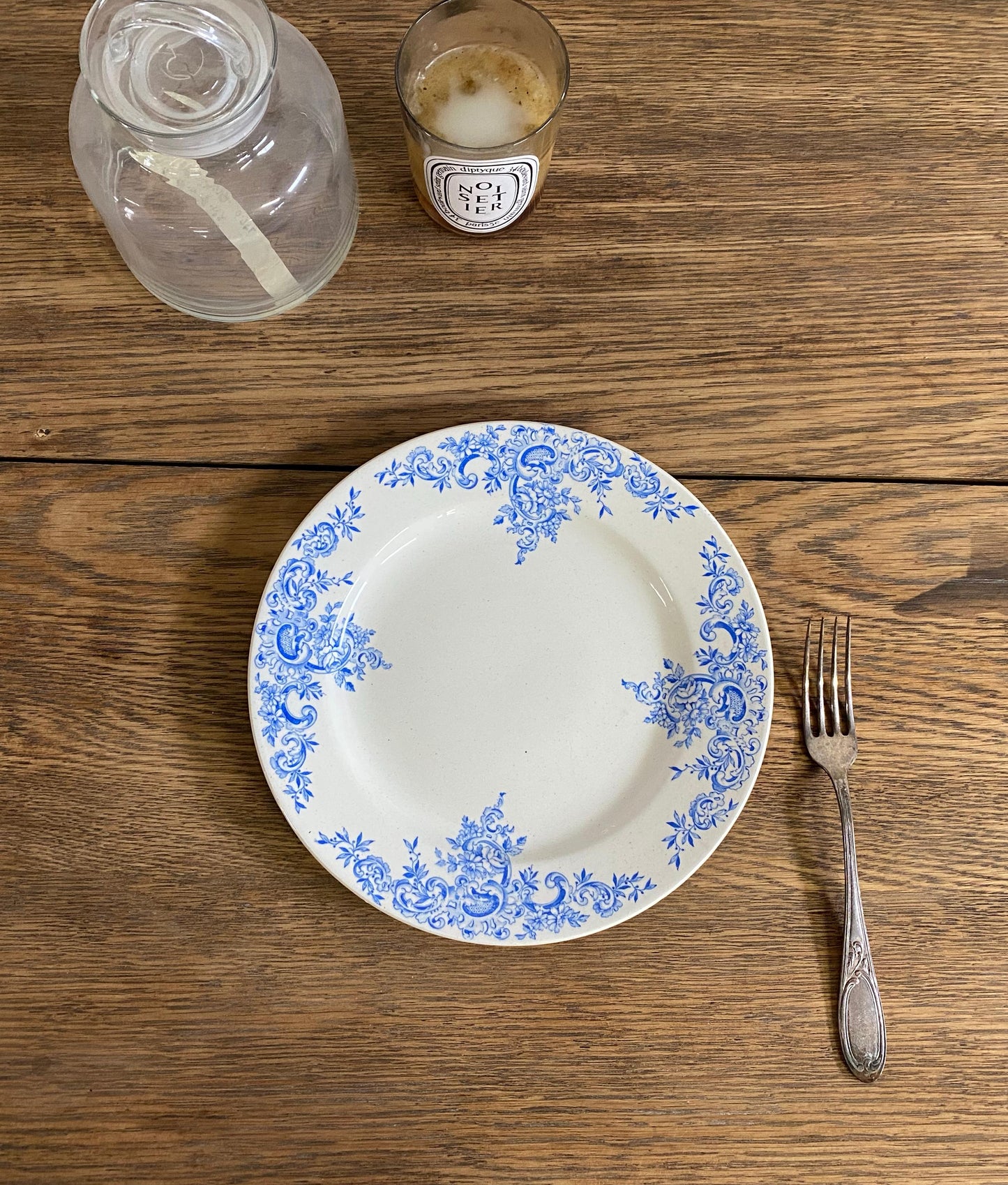 HB&C TERRE DE FER"choisy le roi"Dinner Plate