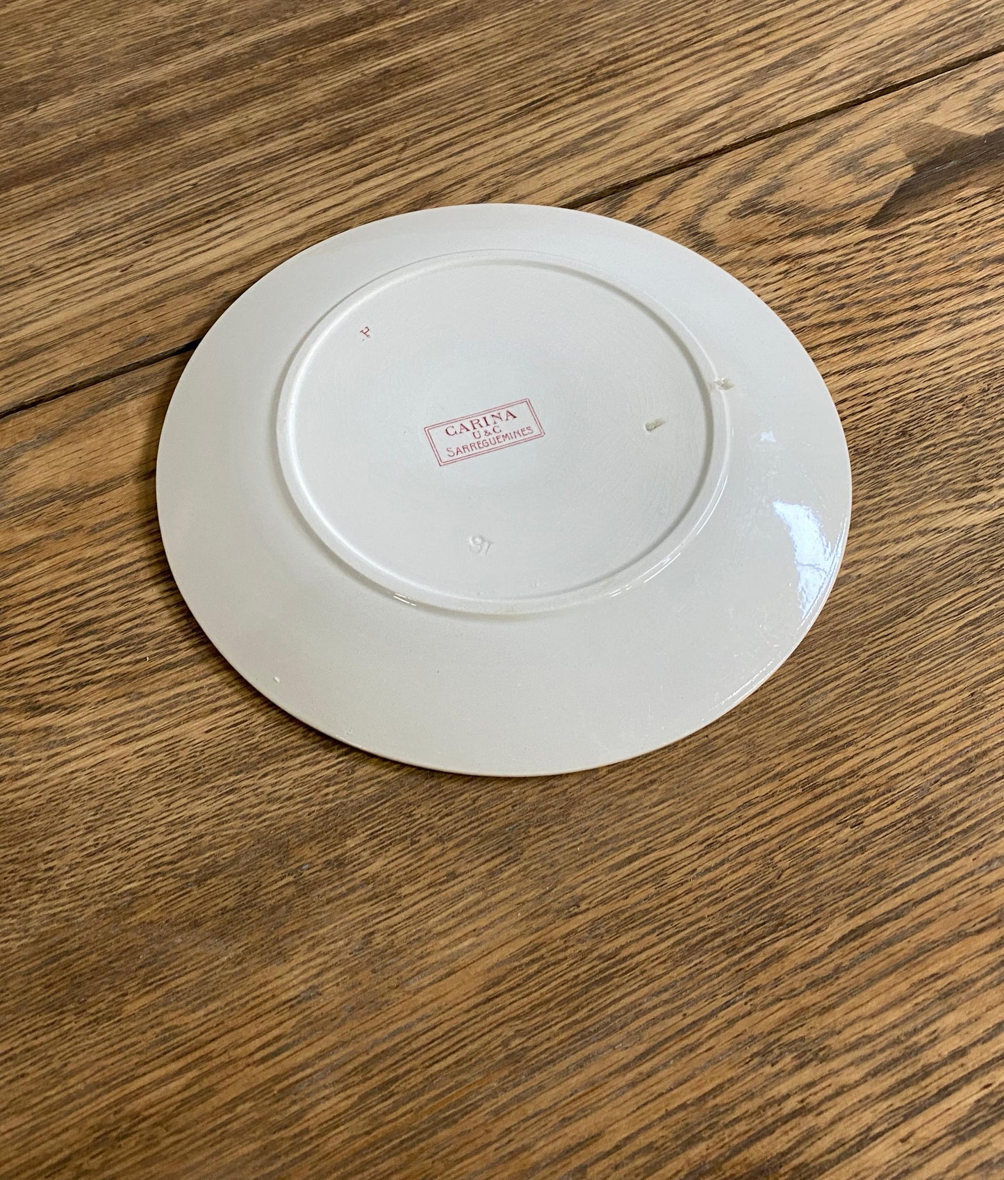 Sarreguemines"CARINA U&C"Dinner Plate