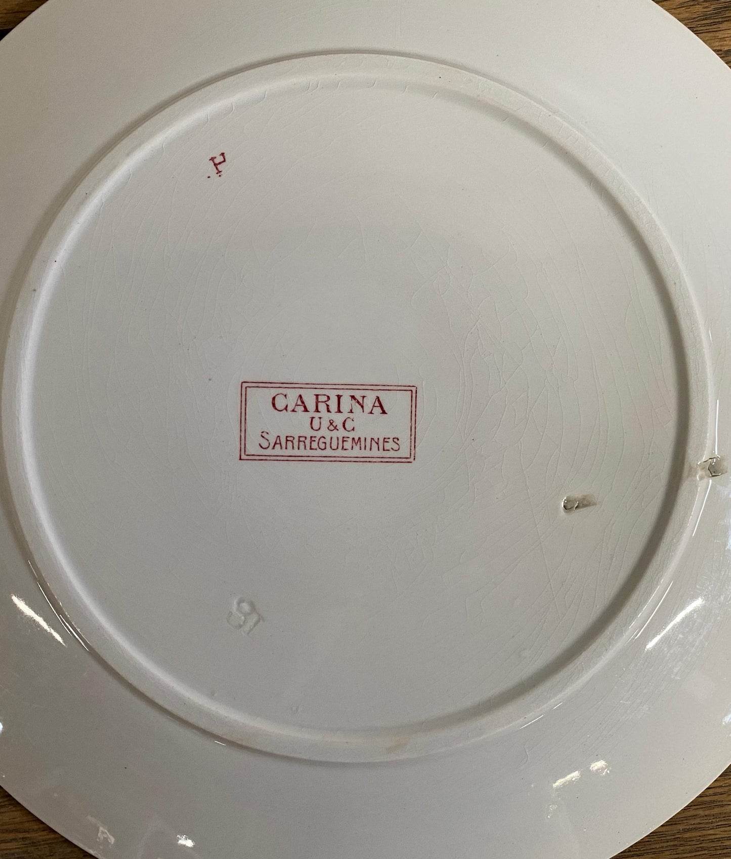 Sarreguemines"CARINA U&C"Dinner Plate