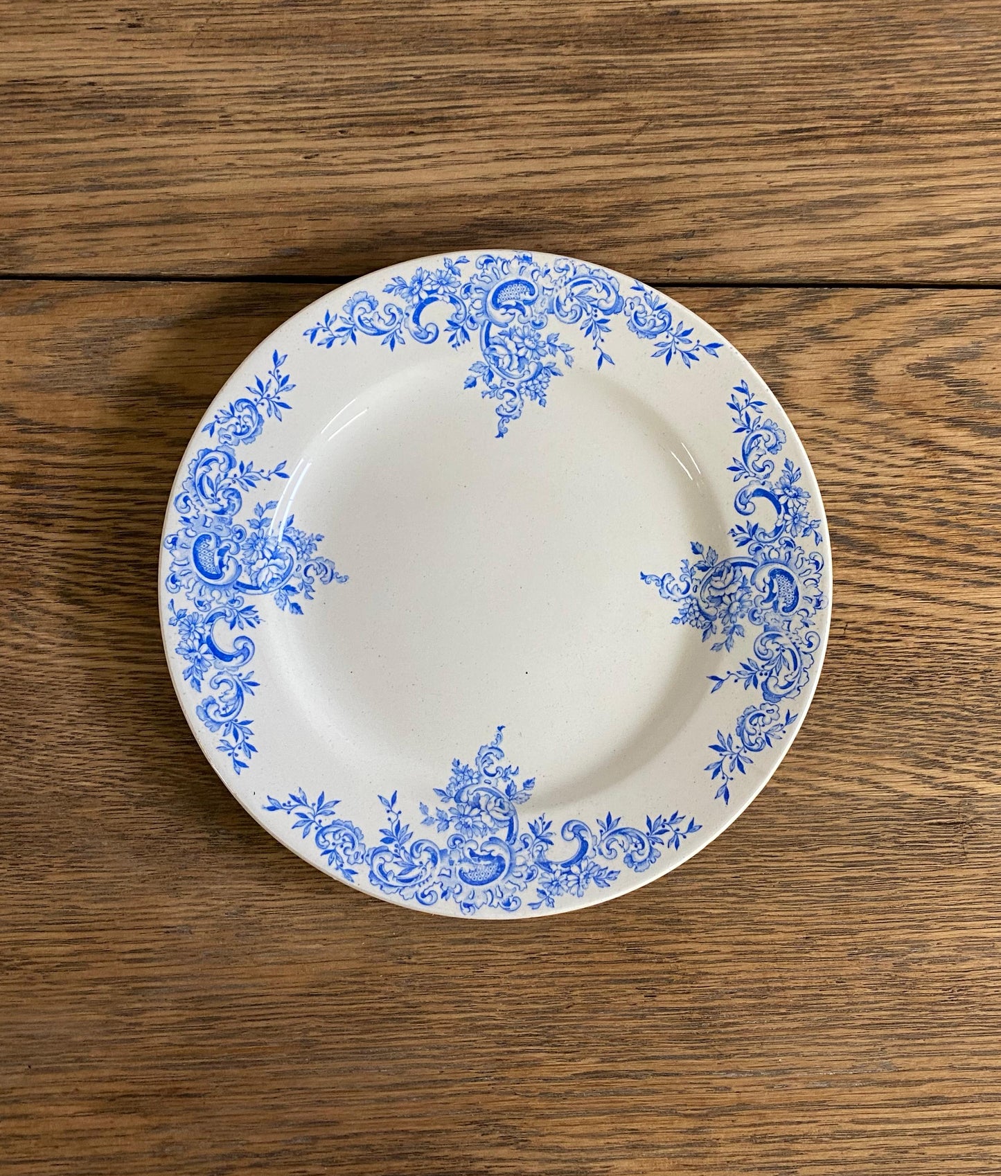 HB&C TERRE DE FER"choisy le roi"Dinner Plate