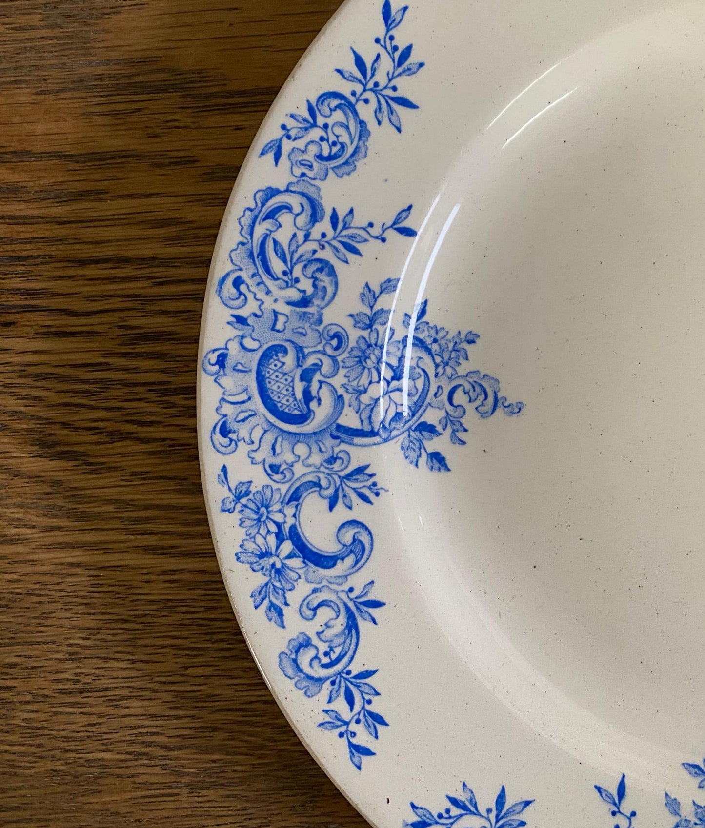 HB&C TERRE DE FER"choisy le roi"Dinner Plate