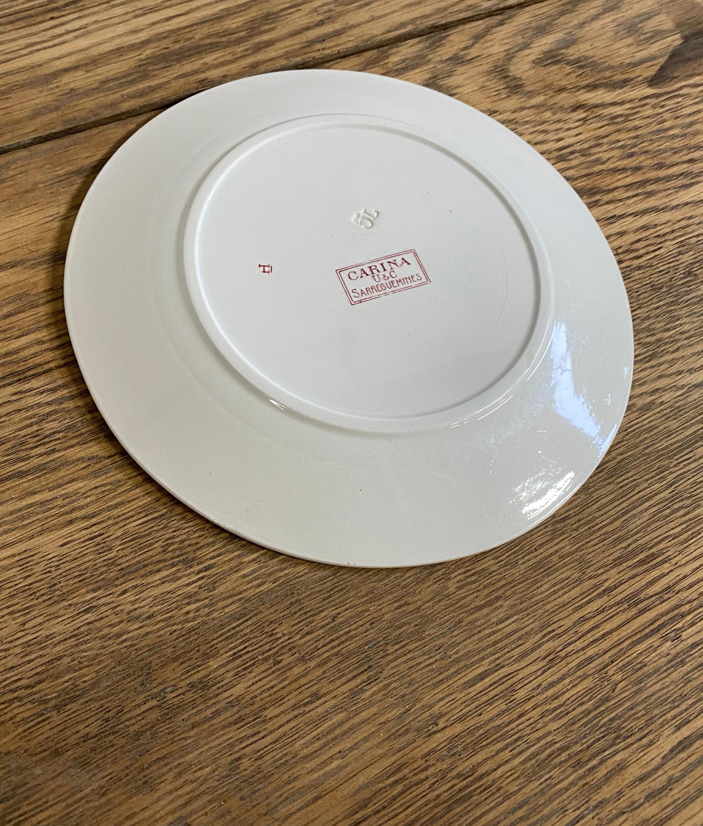 Sarreguemines"CARINA U&C"Desert Plate