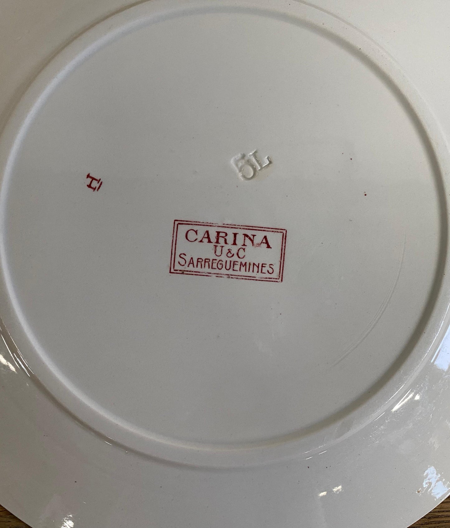 Sarreguemines"CARINA U&C"Desert Plate