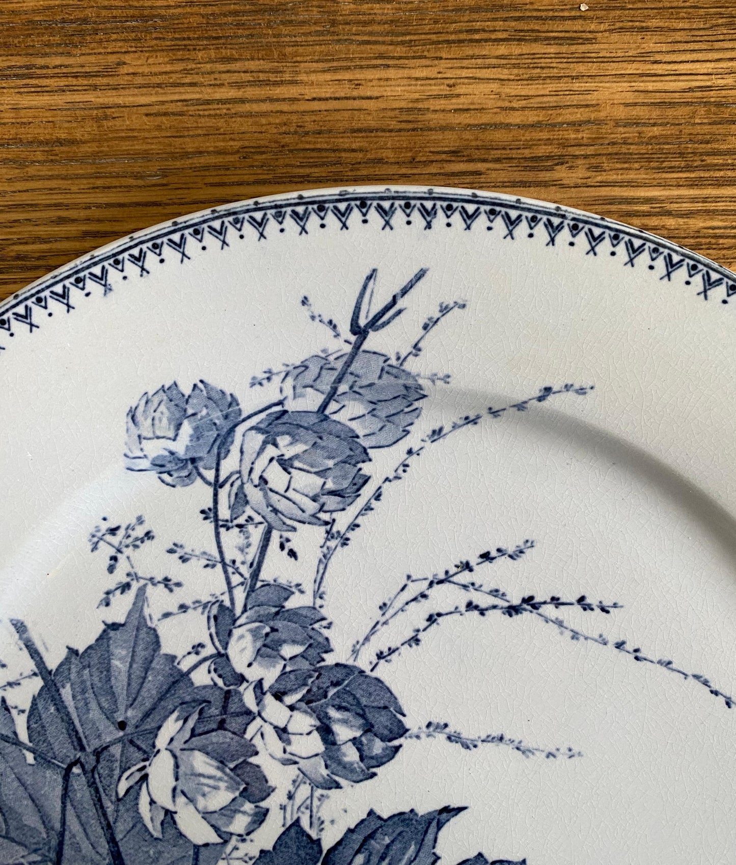 Sarreguemines"CORIN'THE  U&C"Dinner Plate A