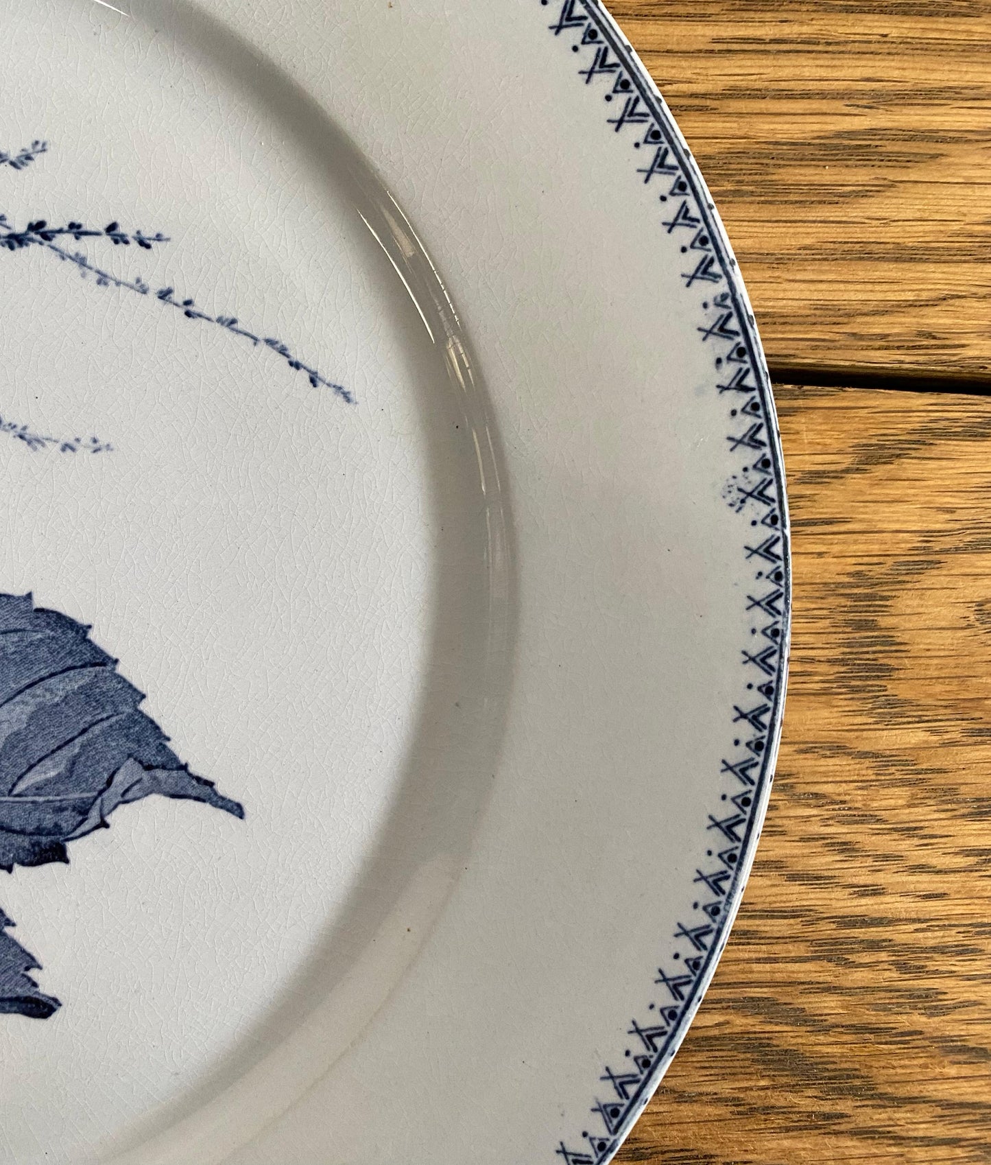 Sarreguemines"CORIN'THE  U&C"Dinner Plate A