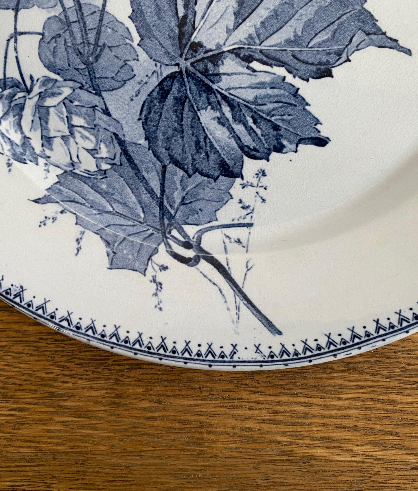 Sarreguemines"CORIN'THE  U&C"Dinner Plate A