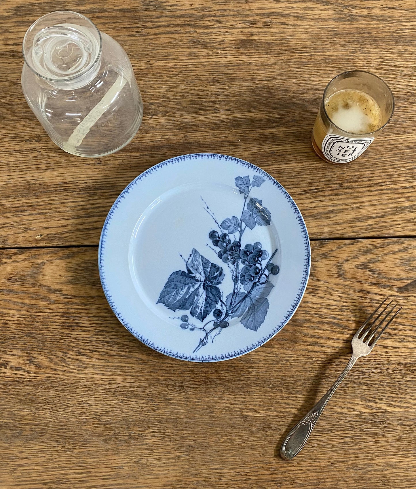 Sarreguemines"CORIN'THE  U&C"Dinner Plate B