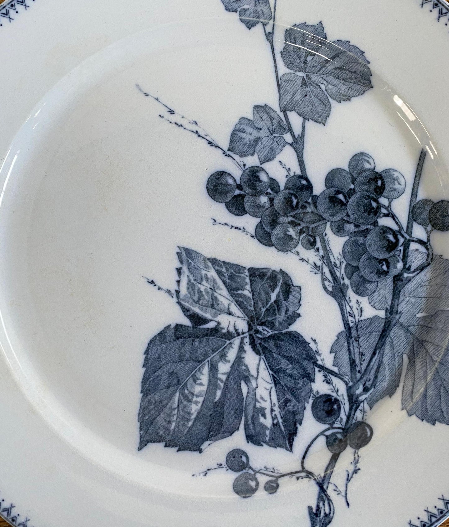 Sarreguemines"CORIN'THE  U&C"Dinner Plate B