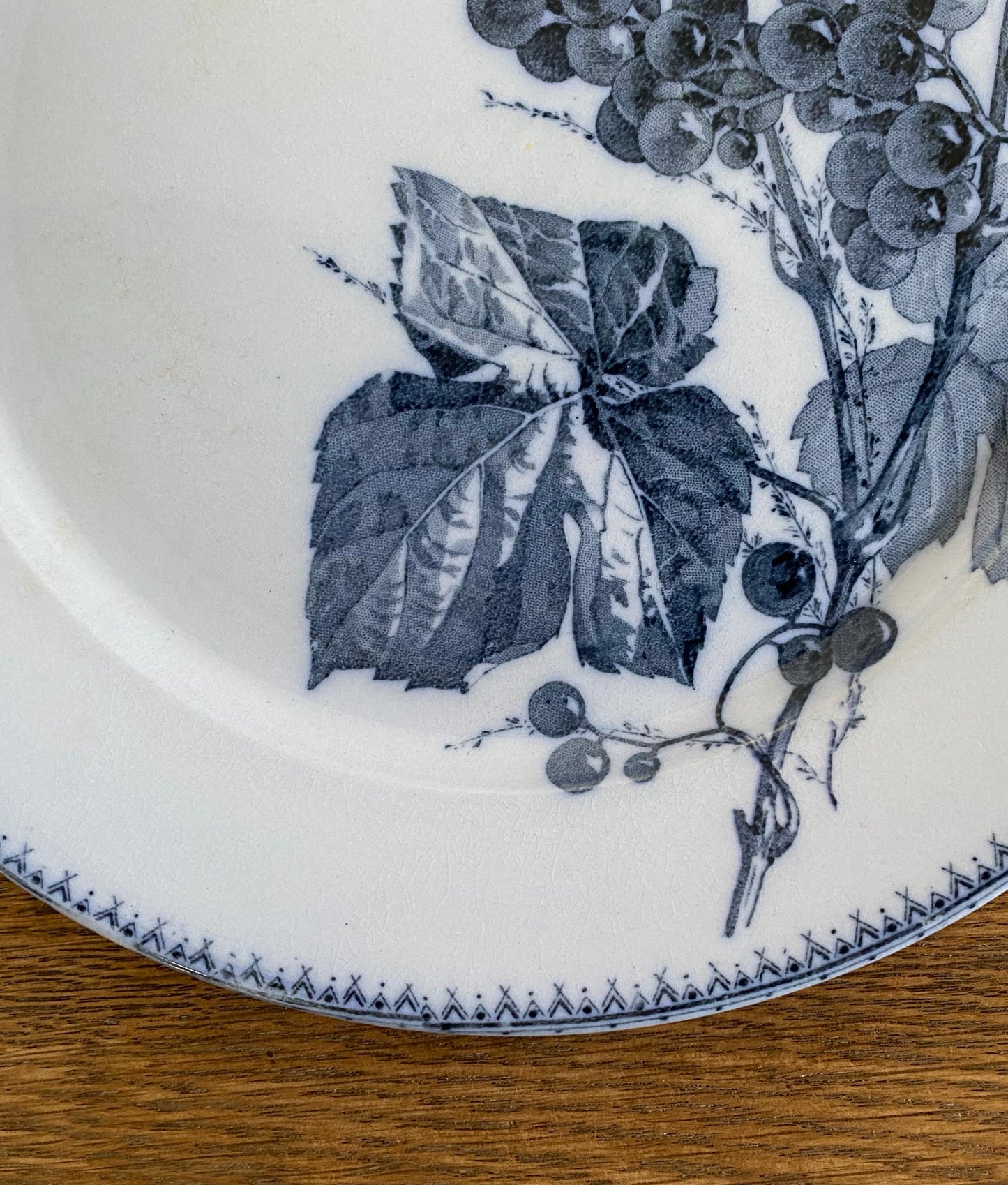 Sarreguemines"CORIN'THE  U&C"Dinner Plate B