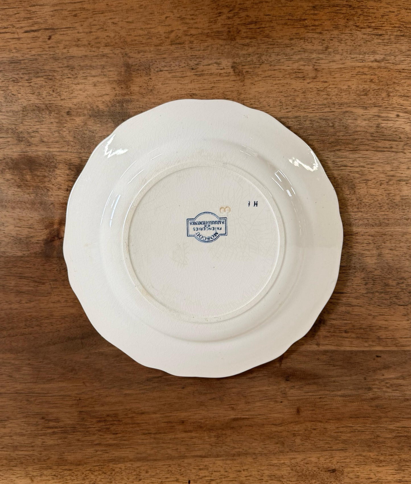 Sarreguemines"Moscou"Plate　