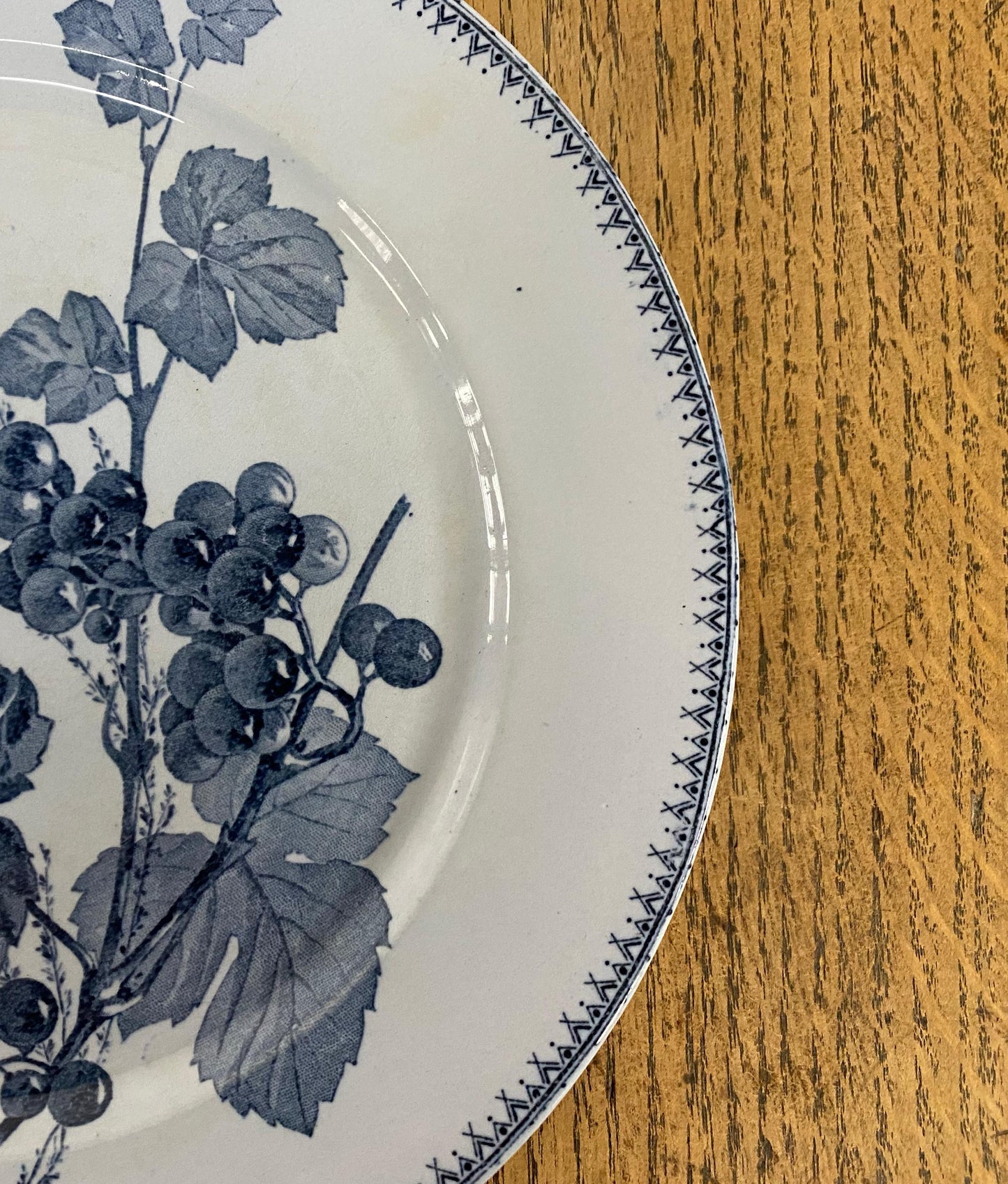Sarreguemines"CORIN'THE  U&C"Dinner Plate B