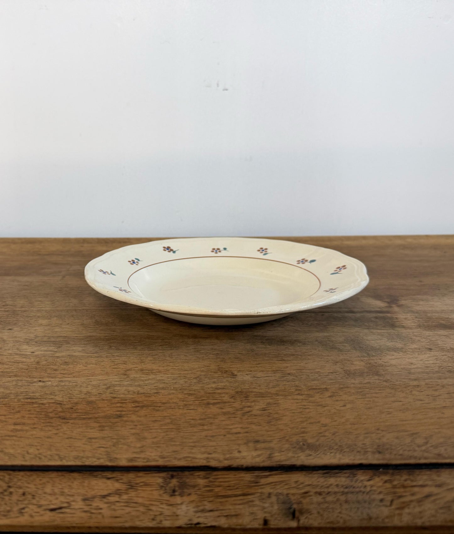 Sarreguemines"ARROMANCHES"Soup Plate
