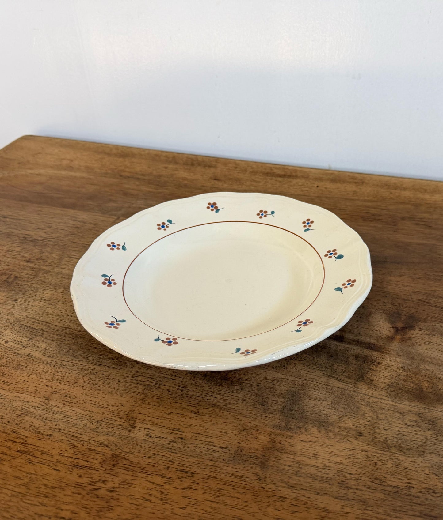 Sarreguemines"ARROMANCHES"Soup Plate
