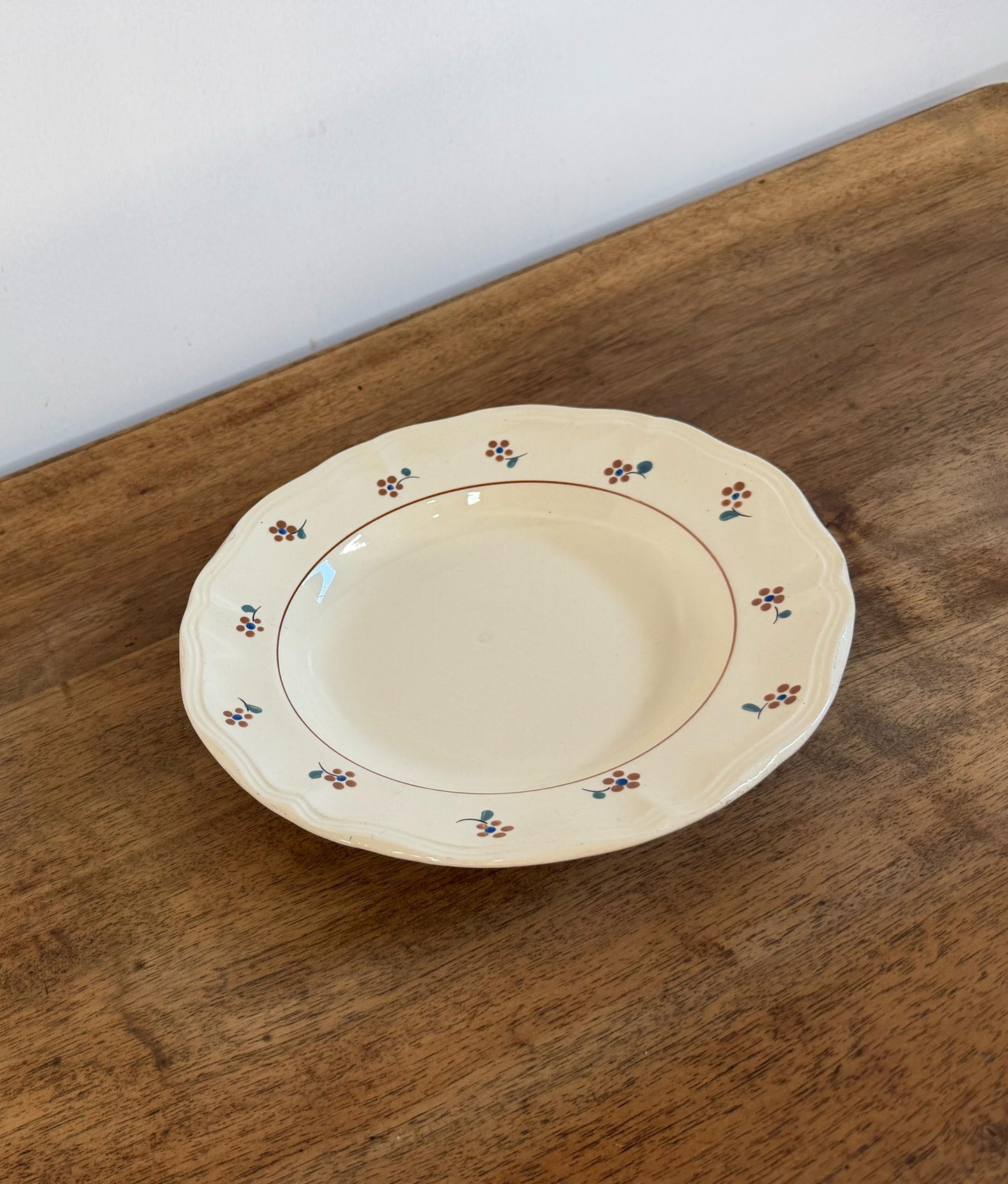 Sarreguemines"ARROMANCHES"Soup Plate