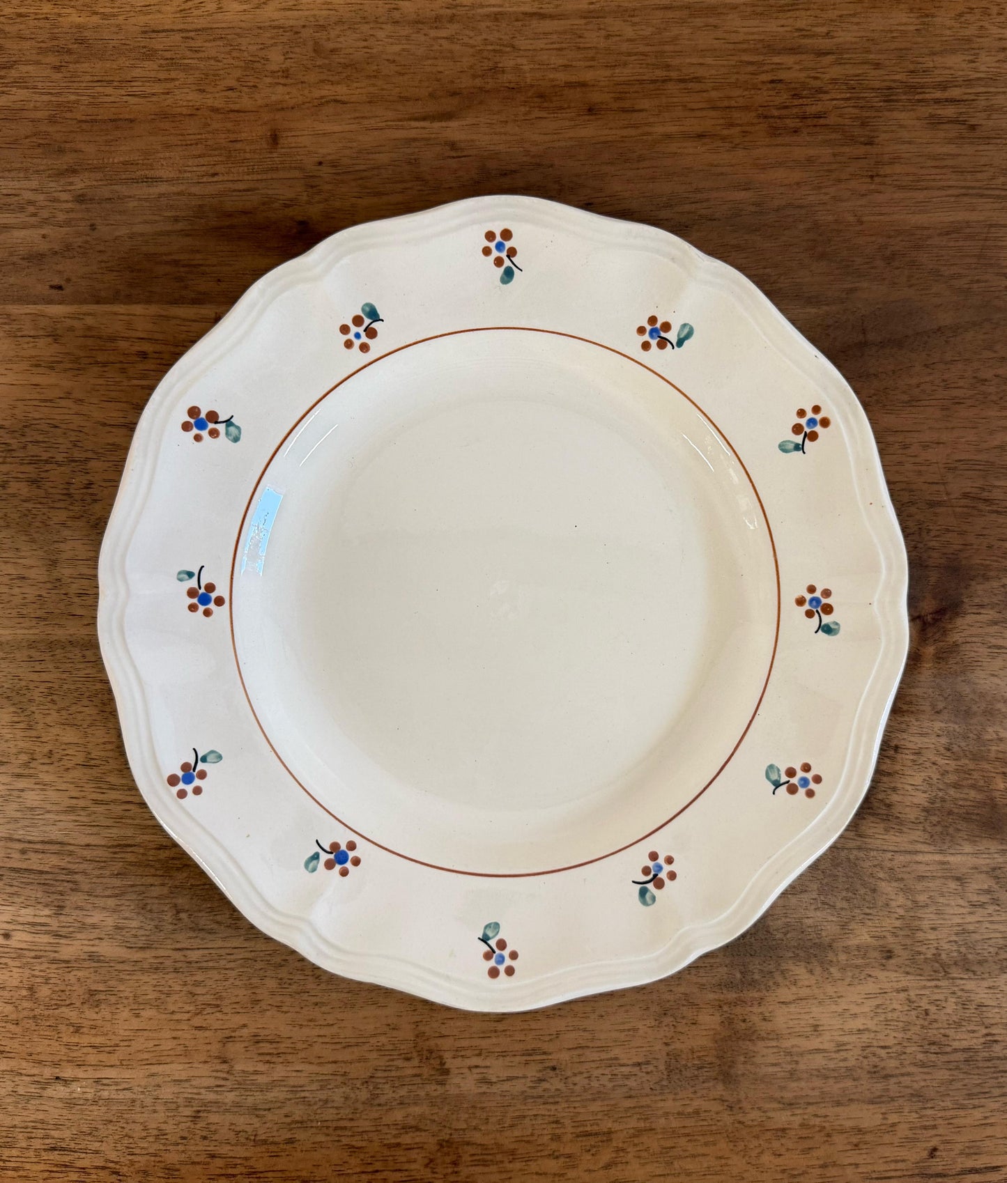 Sarreguemines"ARROMANCHES"Plate