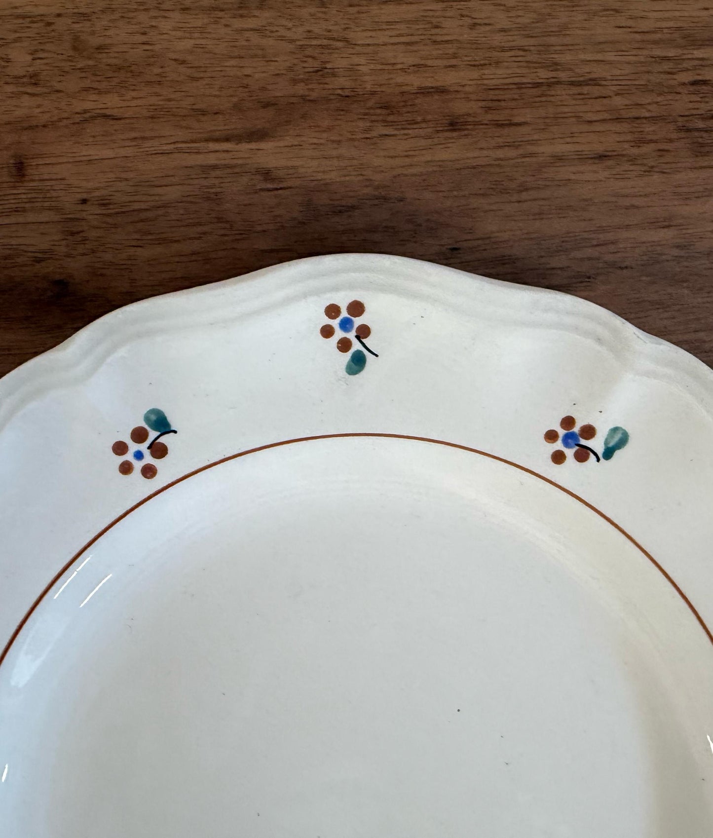 Sarreguemines"ARROMANCHES"Plate