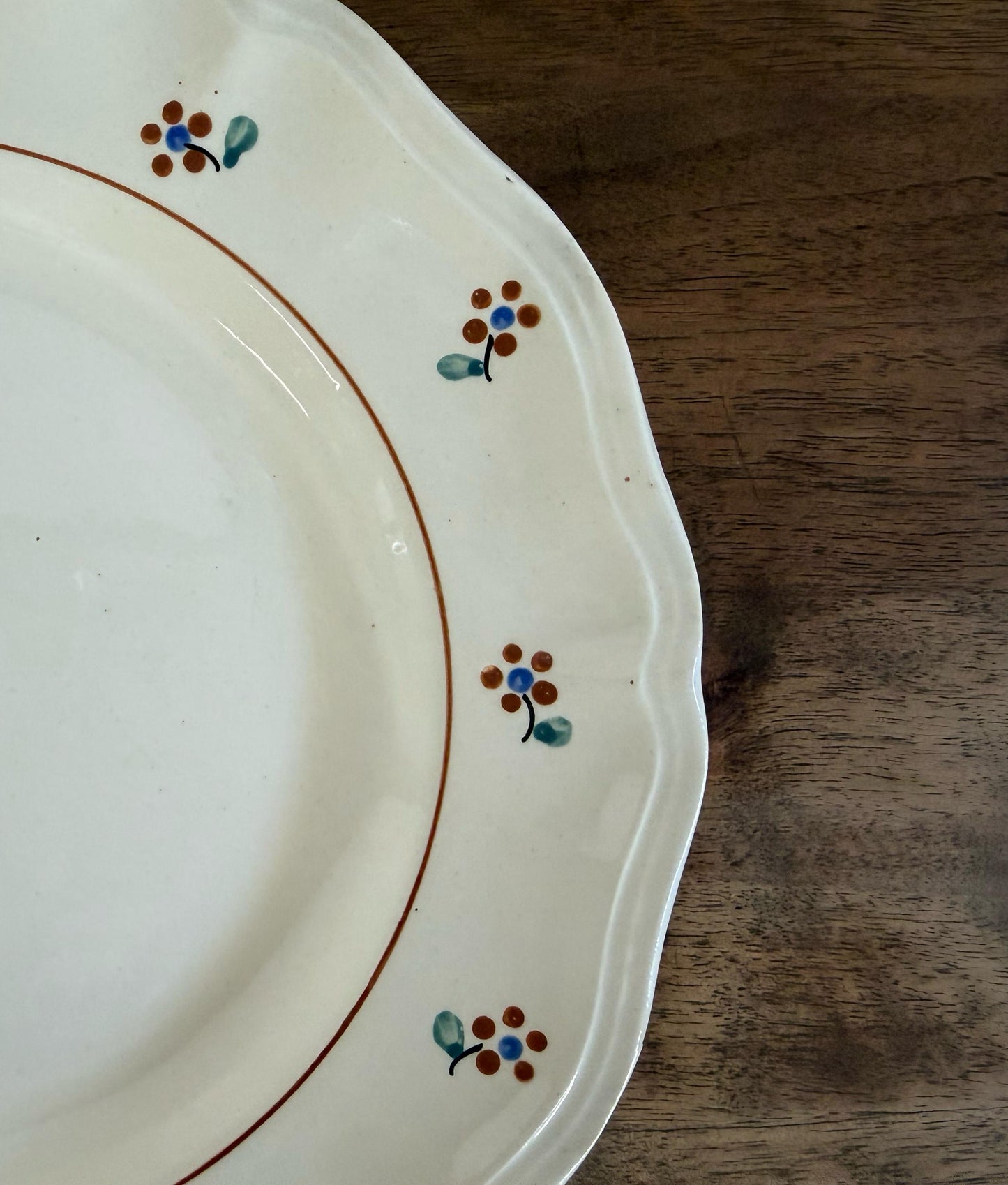 Sarreguemines"ARROMANCHES"Plate