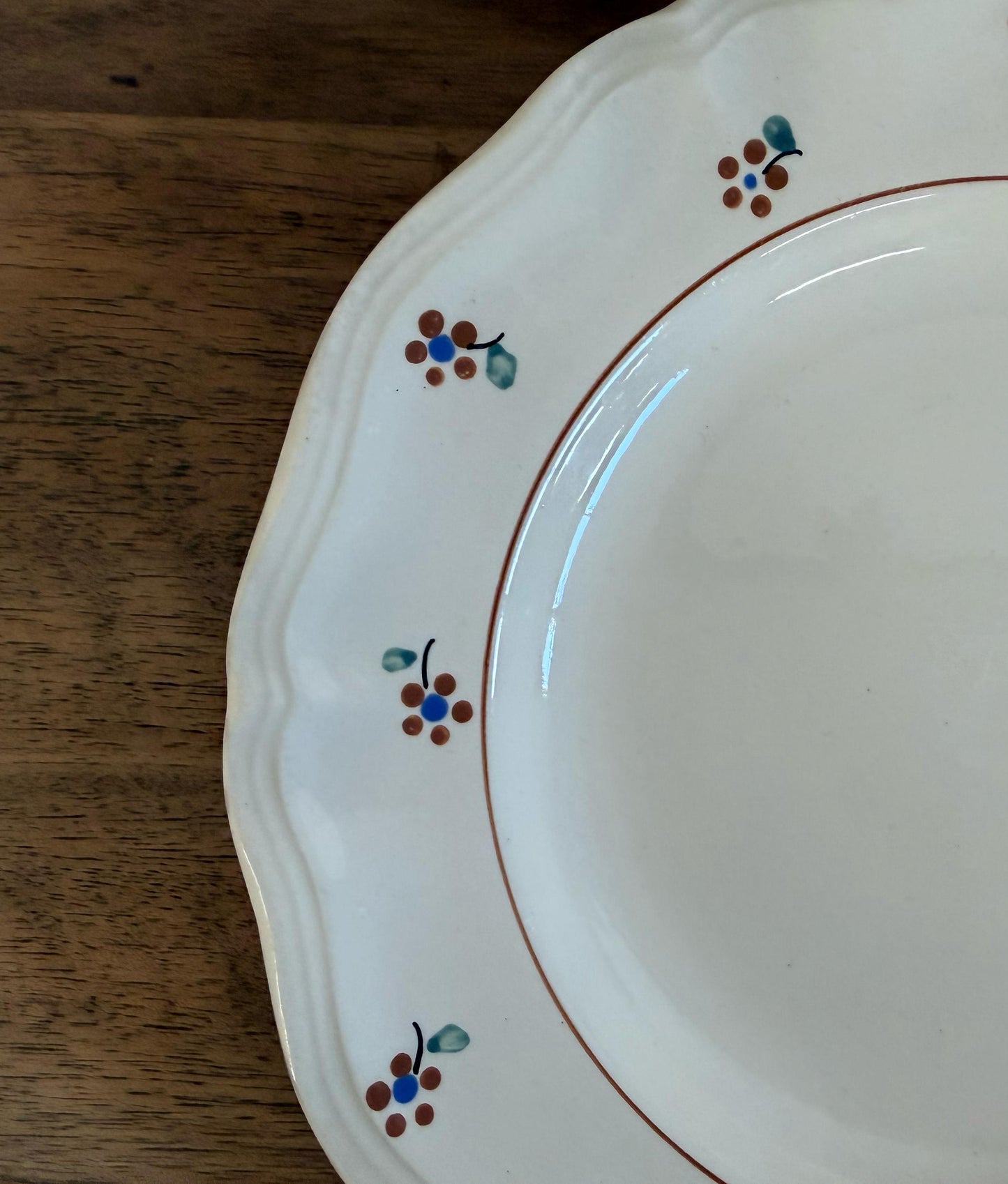 Sarreguemines"ARROMANCHES"Plate
