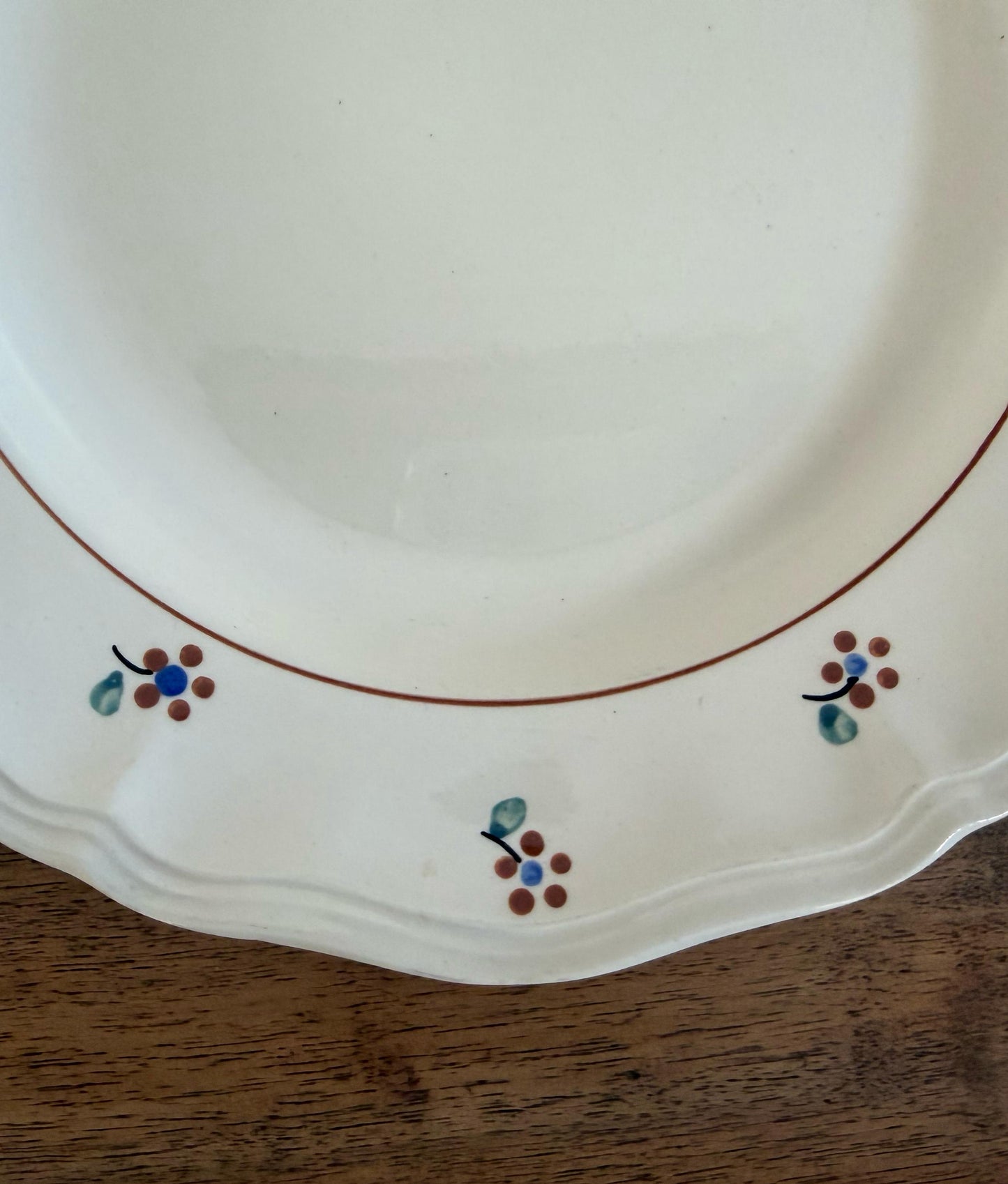 Sarreguemines"ARROMANCHES"Plate