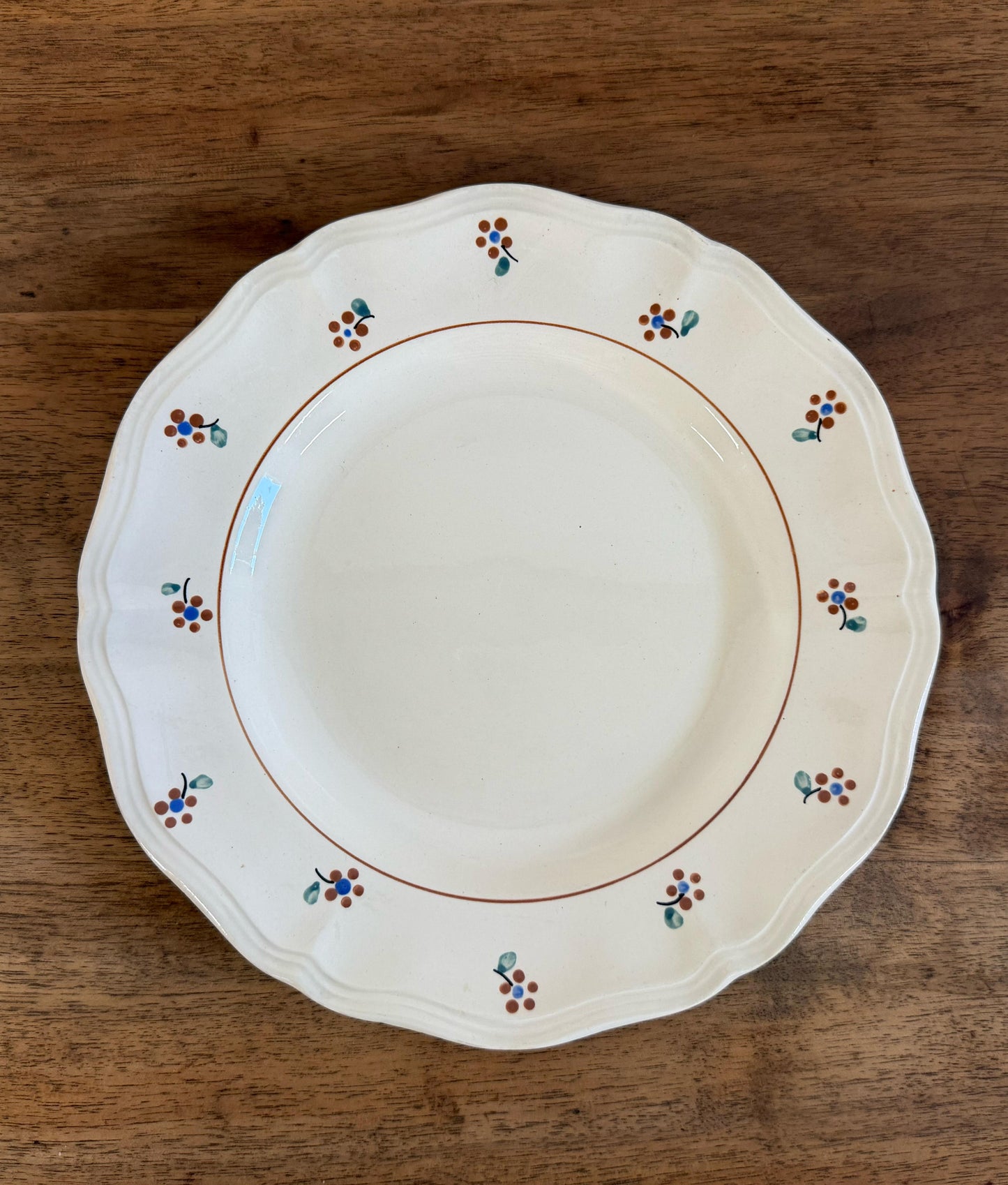 Sarreguemines"ARROMANCHES"Plate