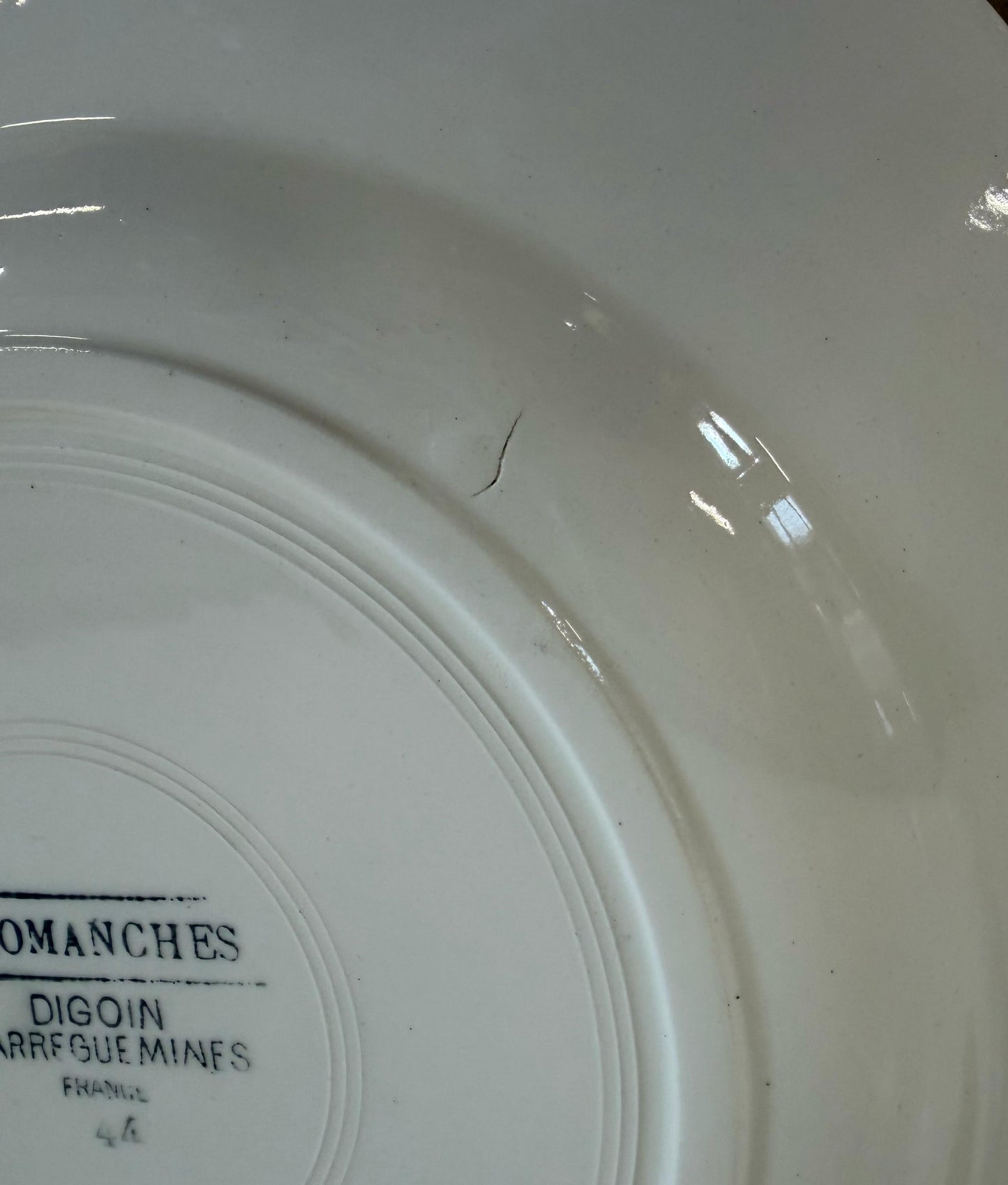 Sarreguemines"ARROMANCHES"Plate