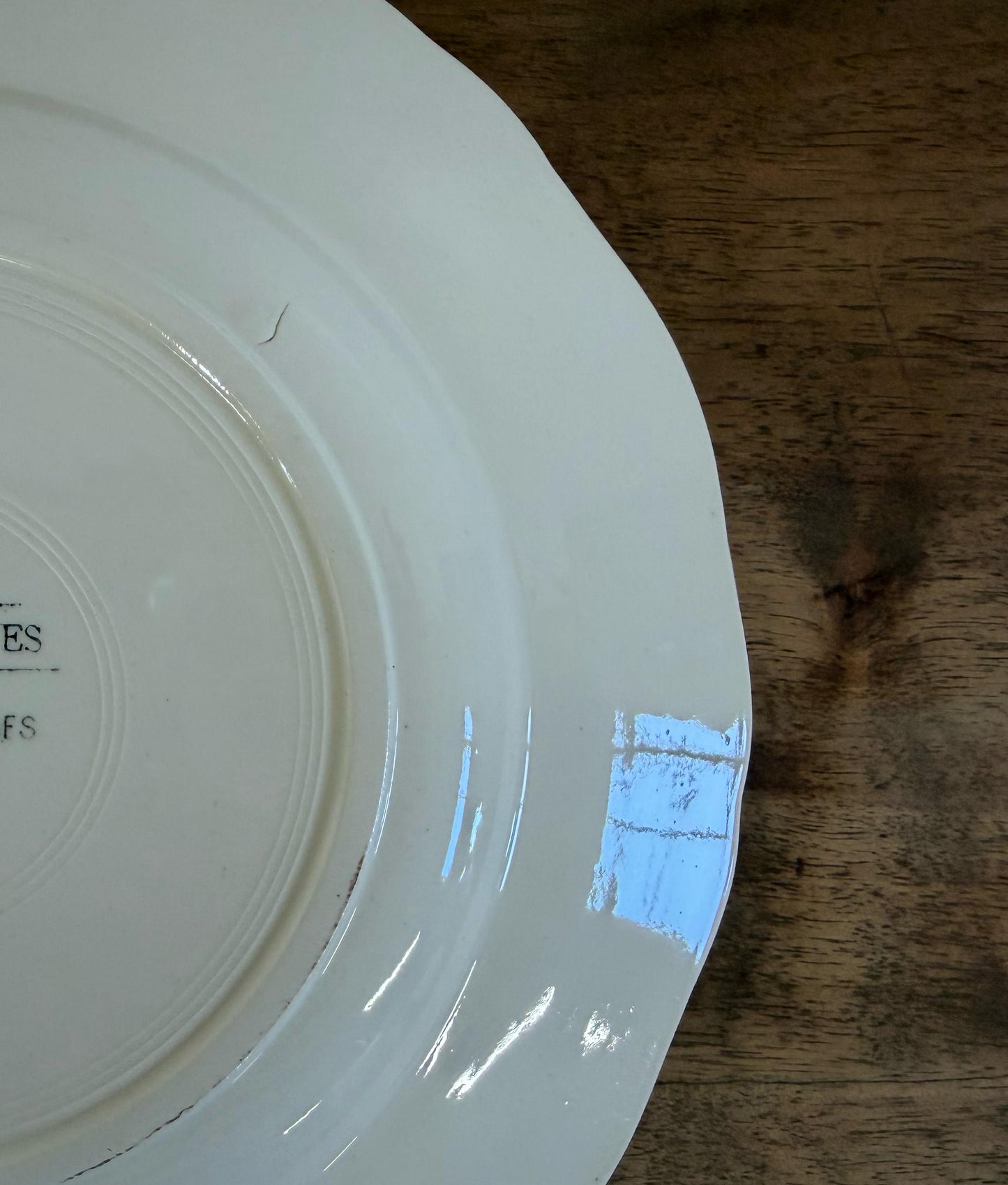 Sarreguemines"ARROMANCHES"Plate