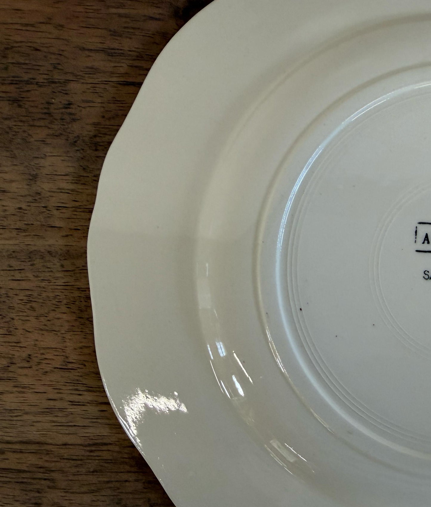 Sarreguemines"ARROMANCHES"Plate