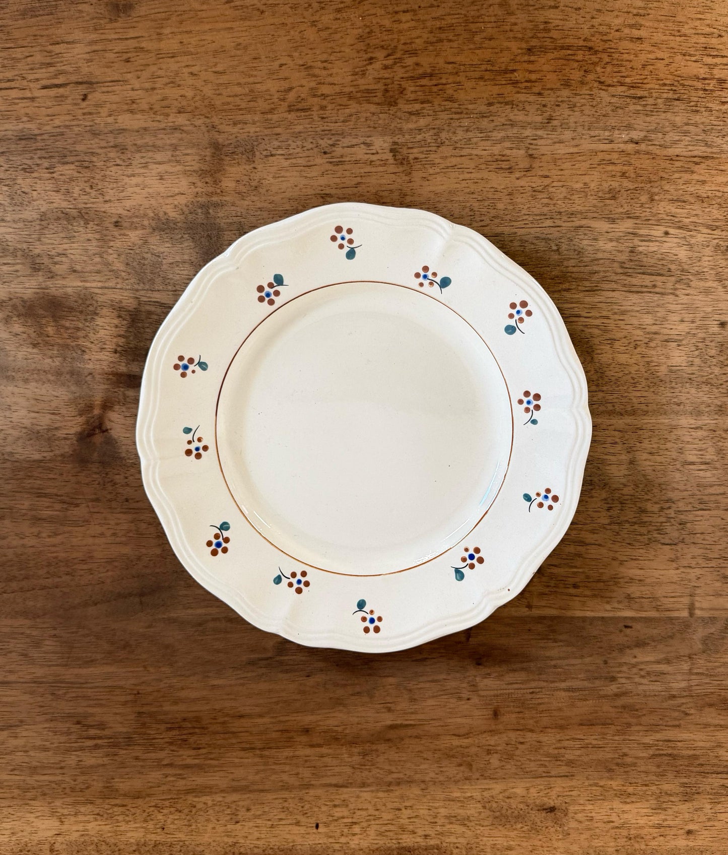 Sarreguemines"ARROMANCHES"Desert Plate