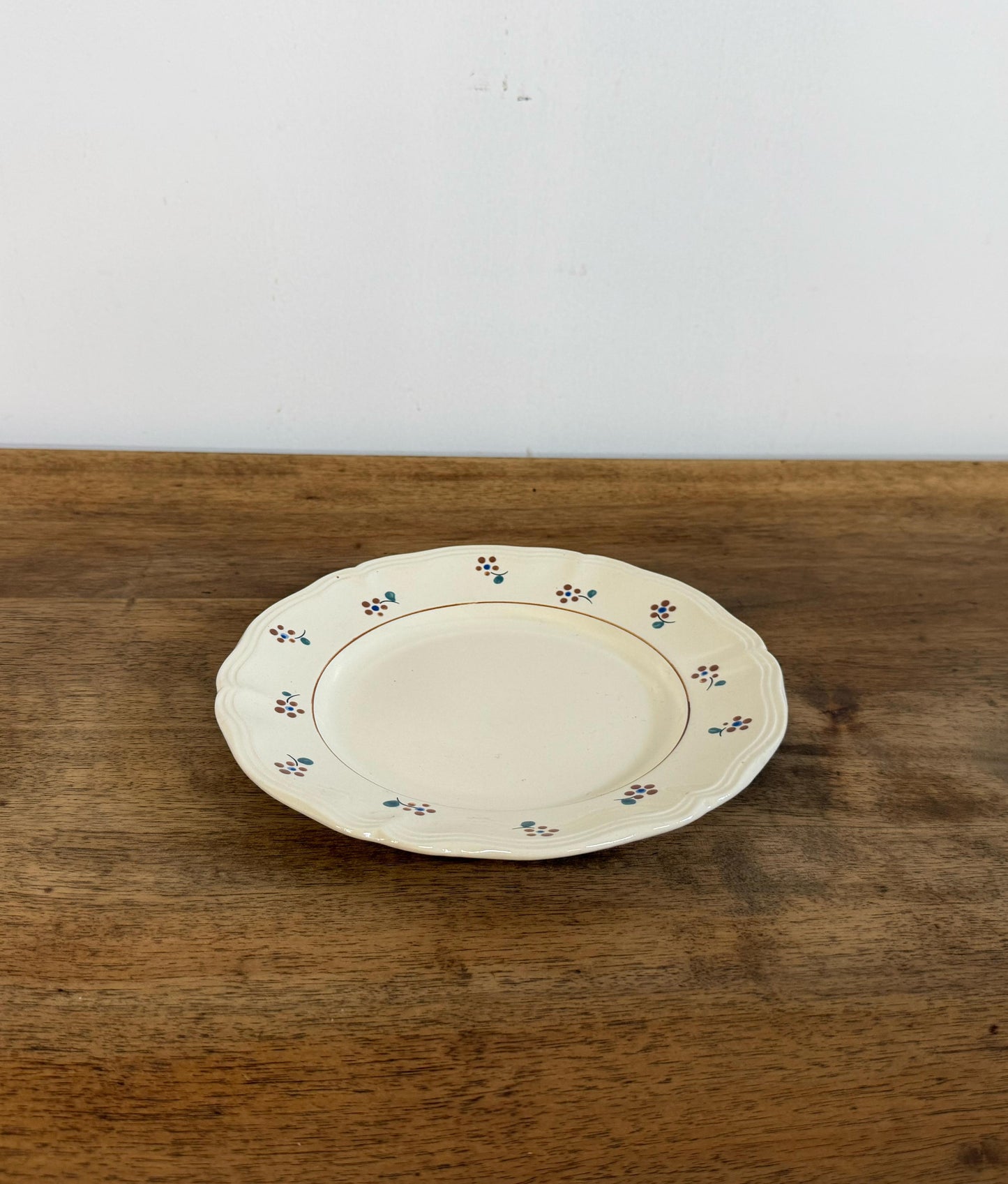 Sarreguemines"ARROMANCHES"Desert Plate
