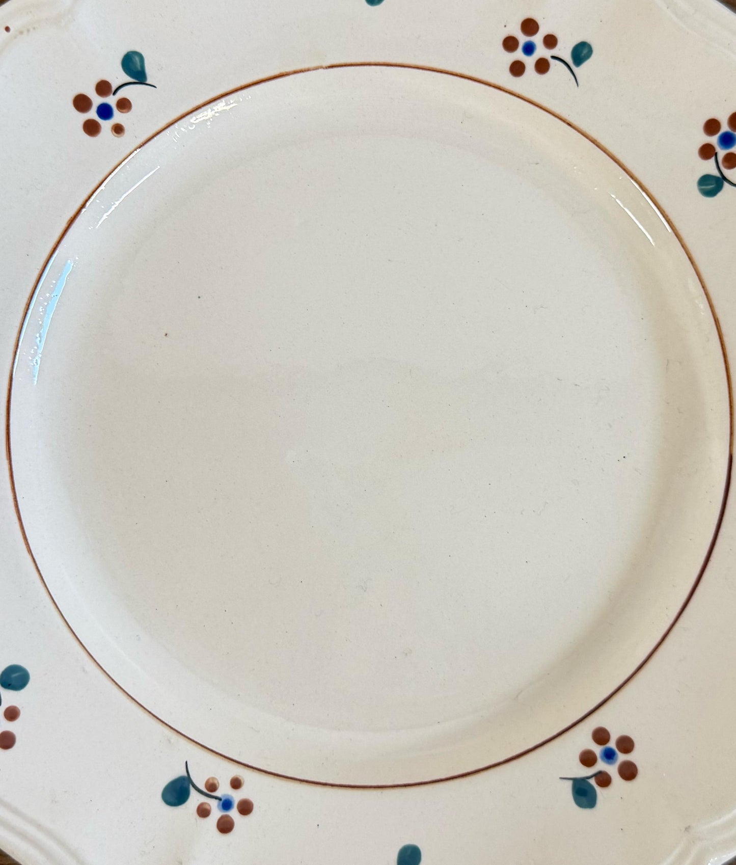 Sarreguemines"ARROMANCHES"Desert Plate
