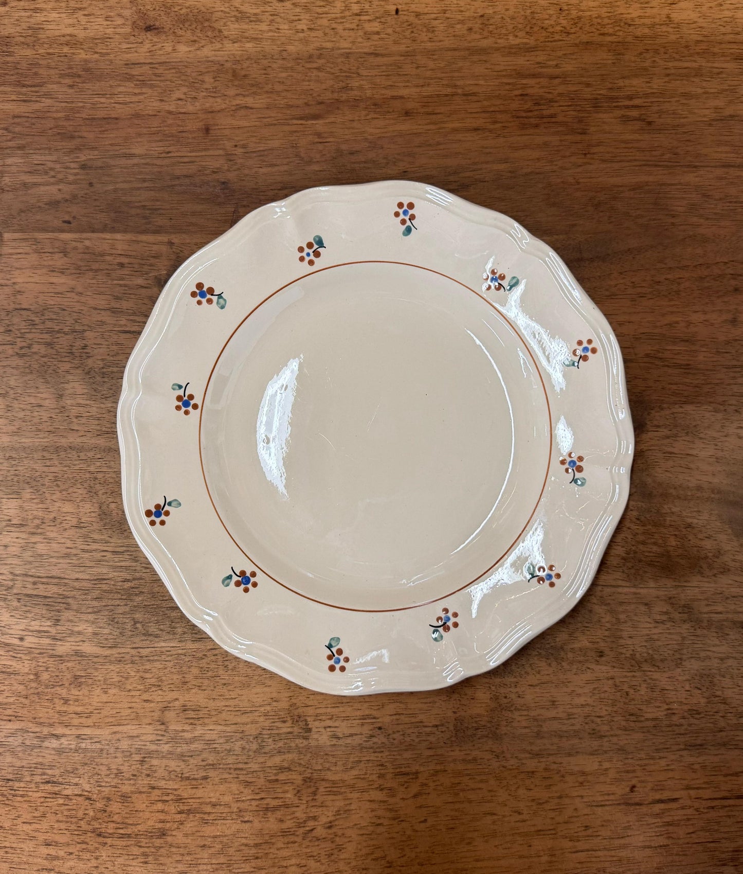 Sarreguemines"ARROMANCHES"Plate