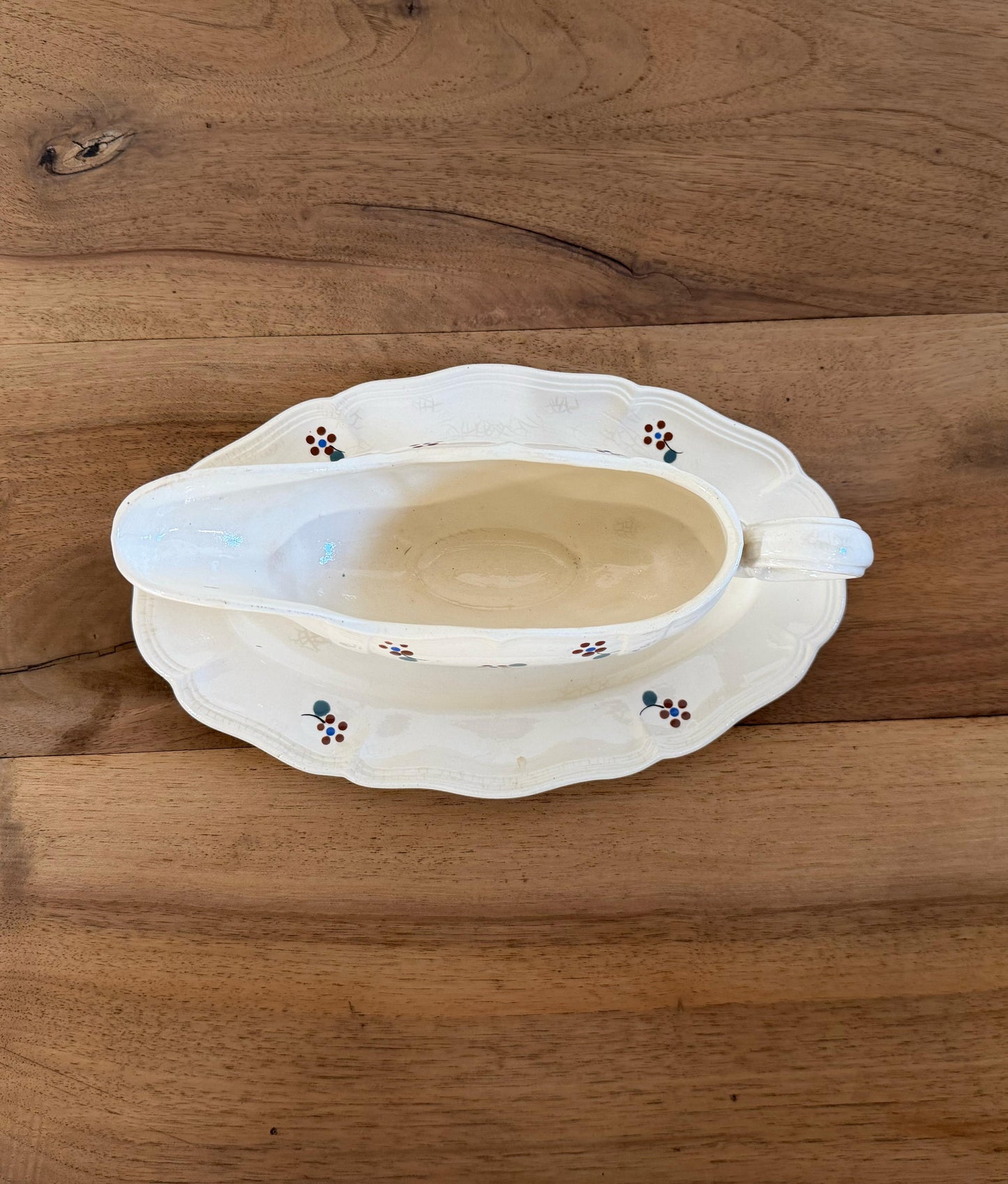 Sarreguemines"ARROMANCHES"Saucière