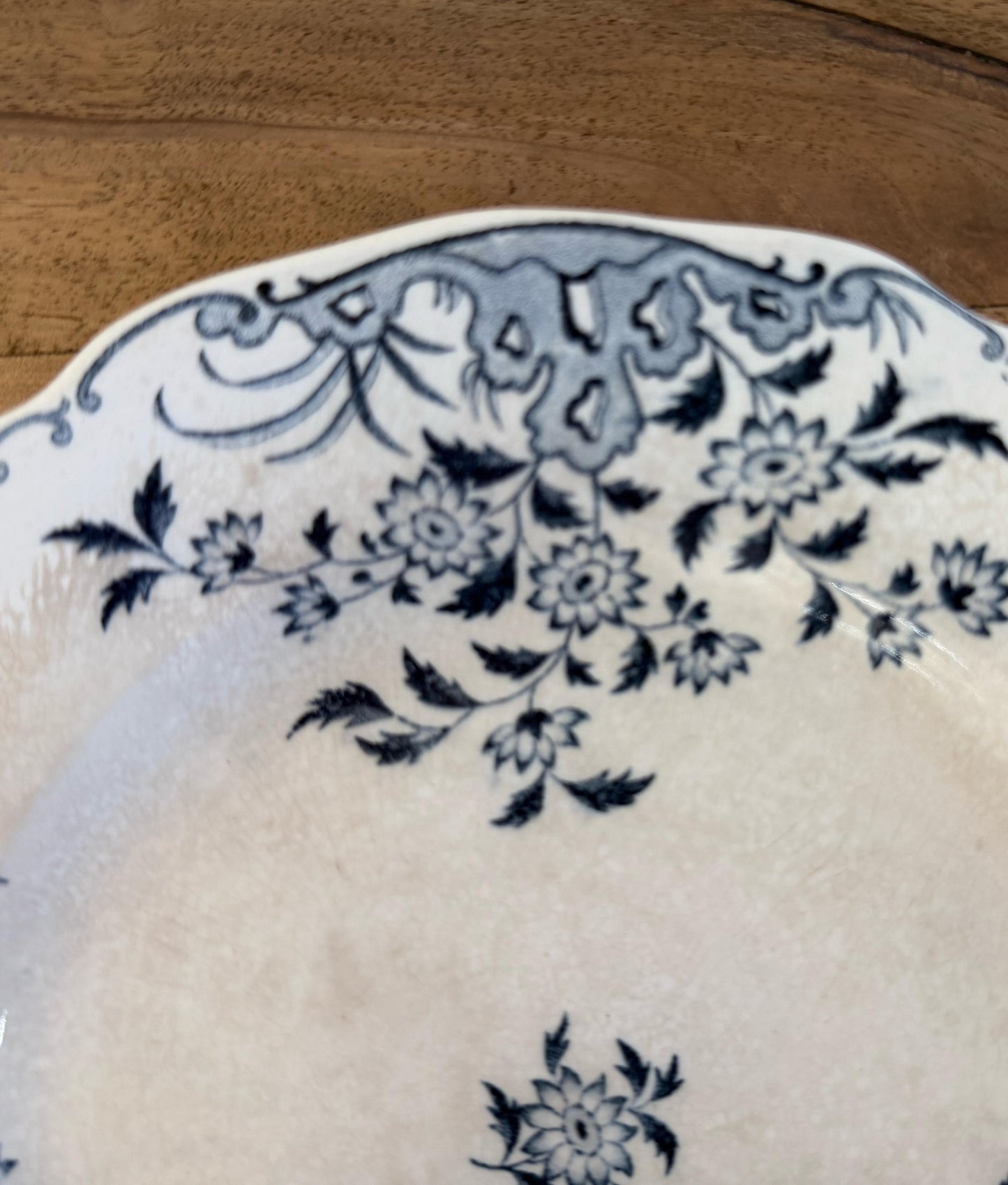 Sarreguemines"Moscou"Desert Plate